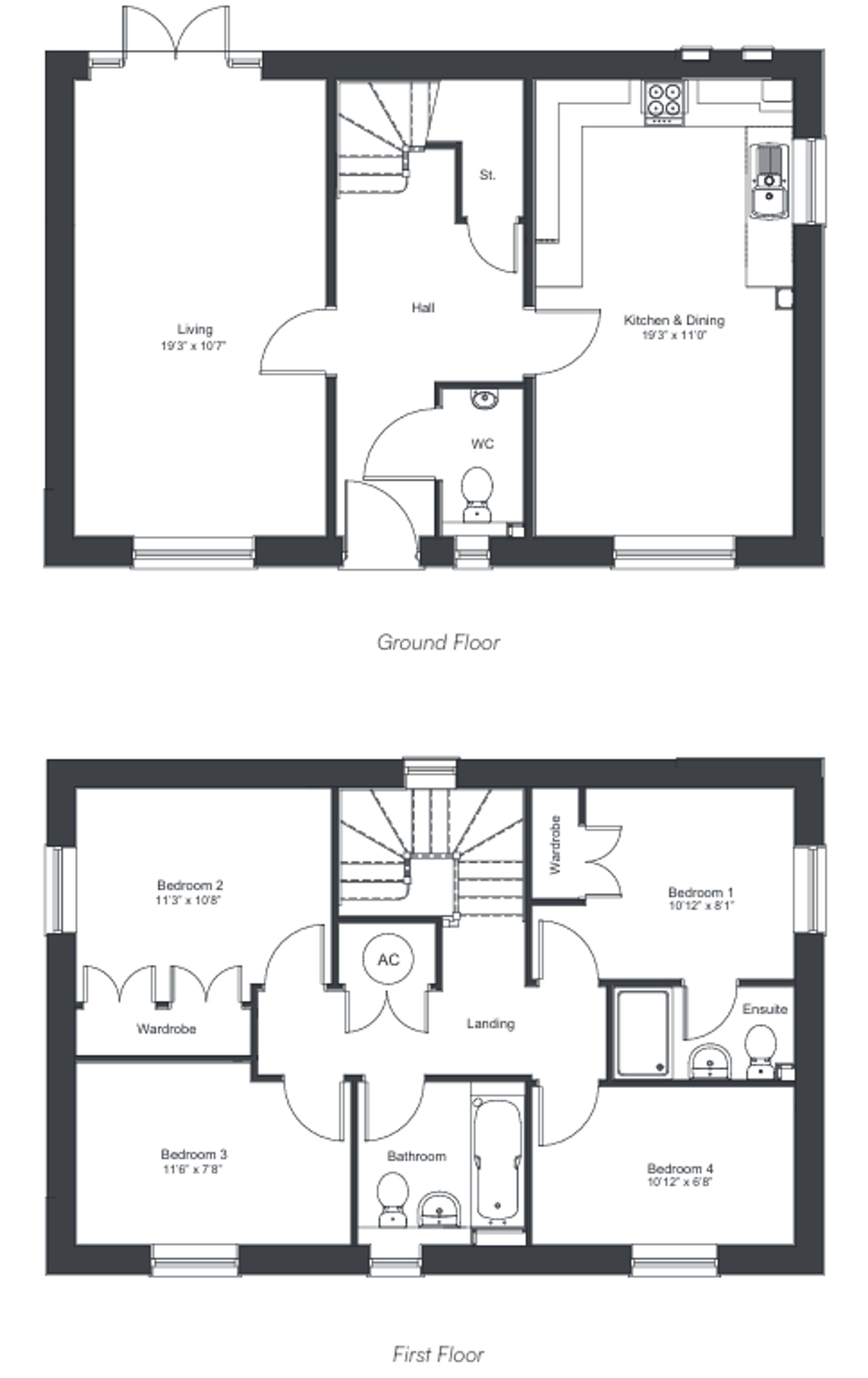 The Ludgate Castle Meadows, Eccleshall floorplan