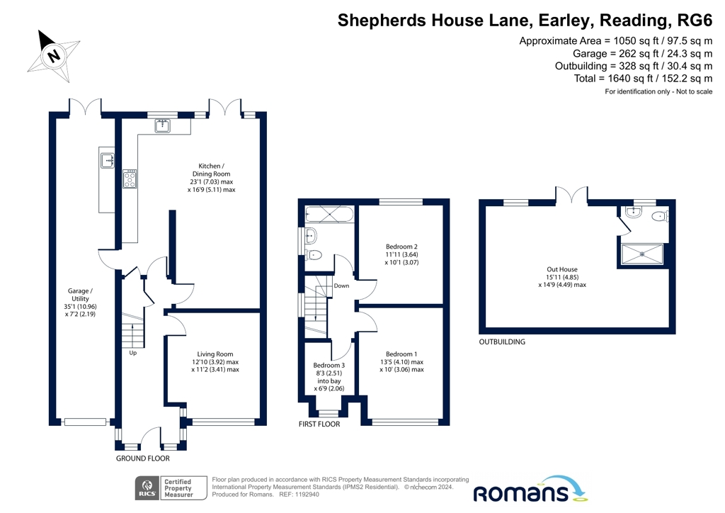 8, Shepherds House Lane, Reading floorplan