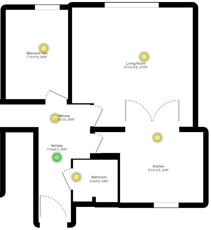 Room 2 Haven Apartments, 4, Honiton Road, Exeter floorplan