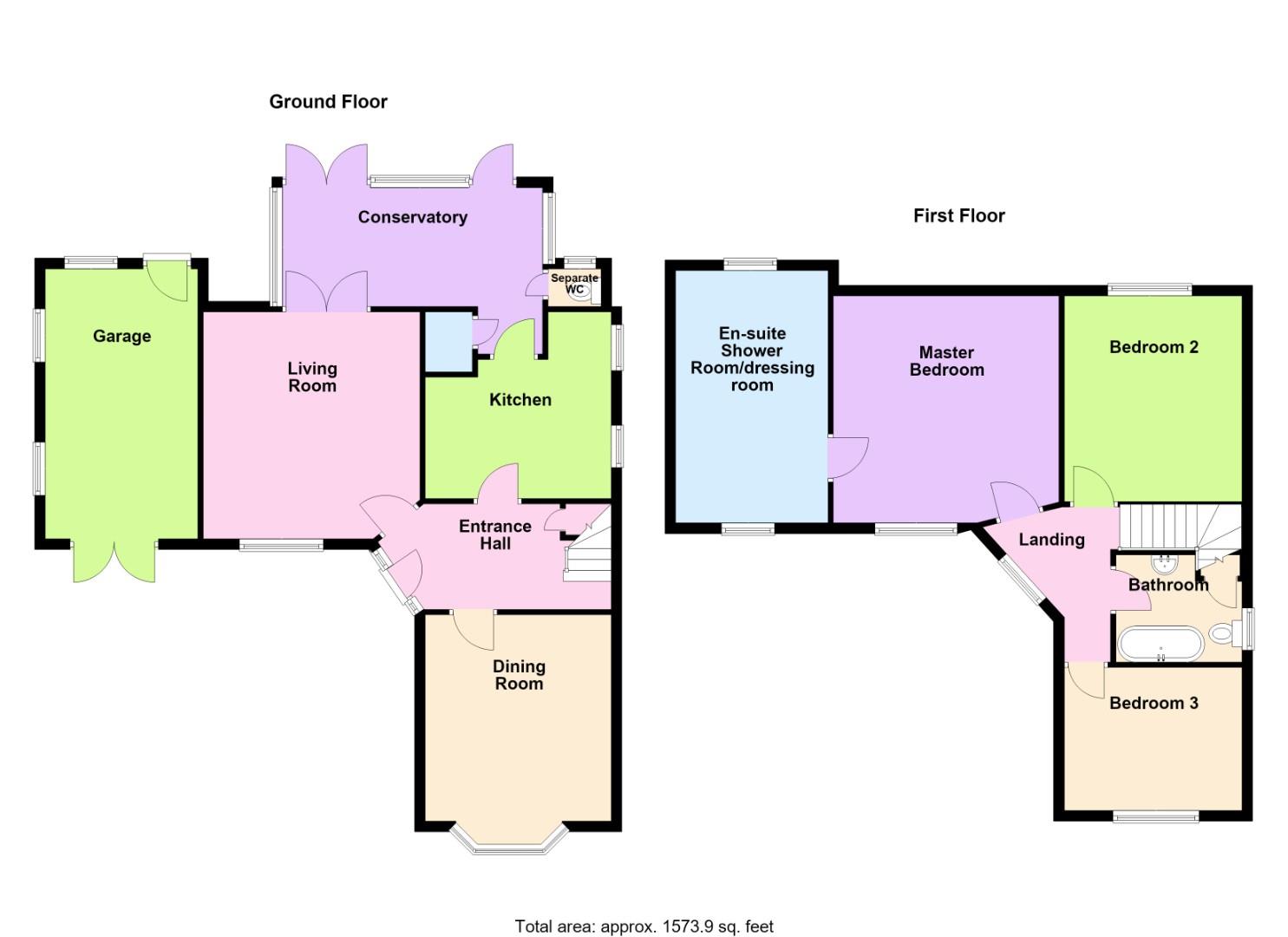 Peartree Avenue, Southampton floorplan