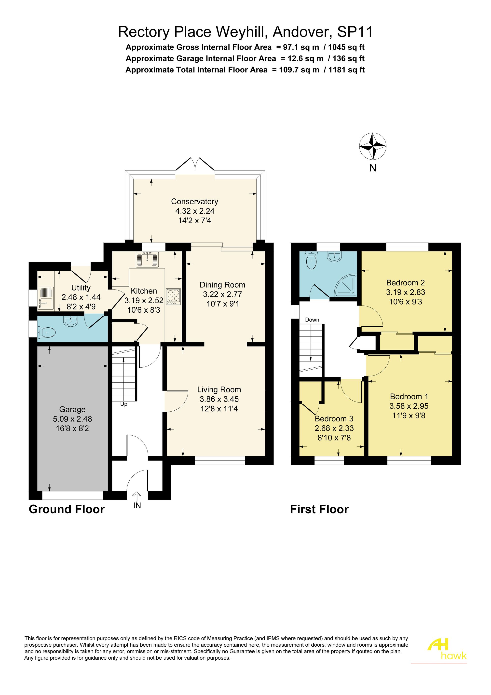 10 Rectory Place, Andover floorplan