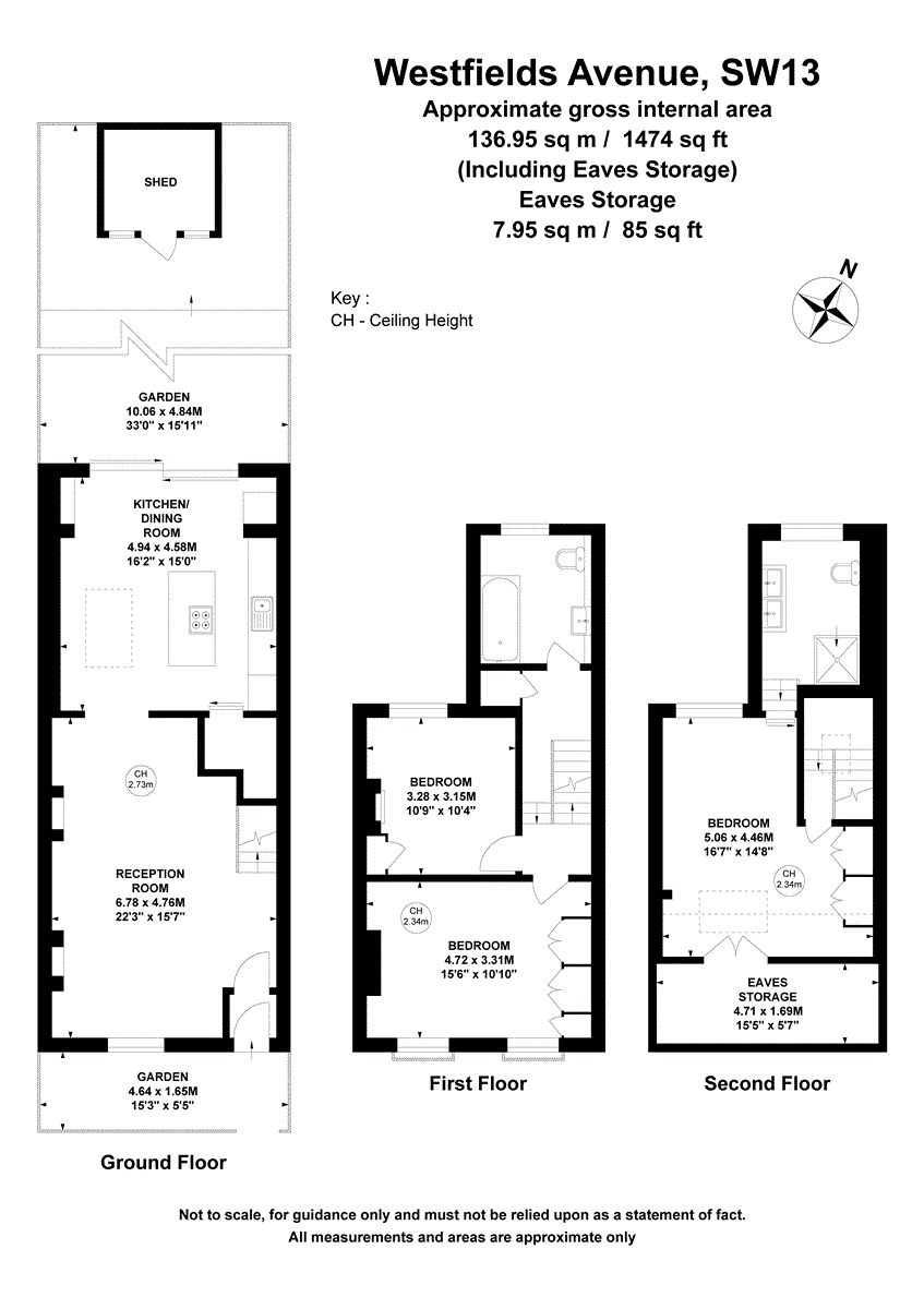 17 Westfields Avenue, London floorplan