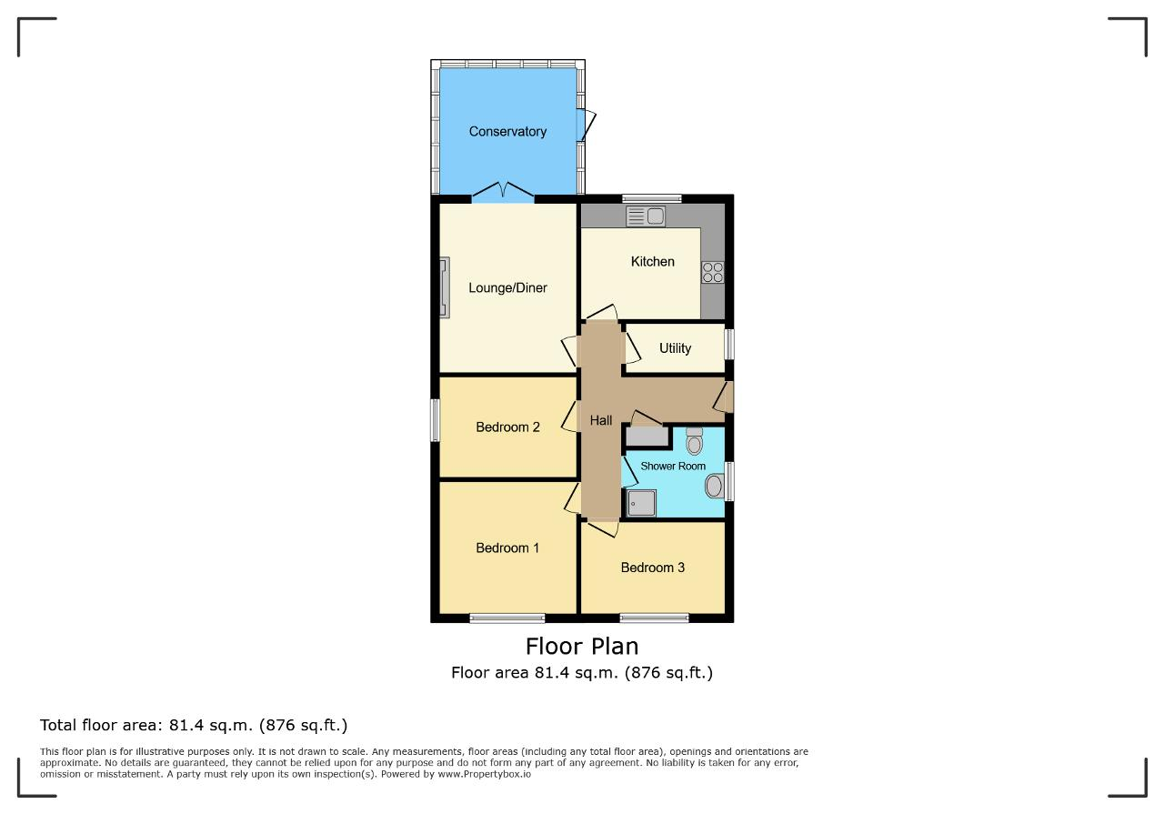 135, Church Road, Wisbech floorplan