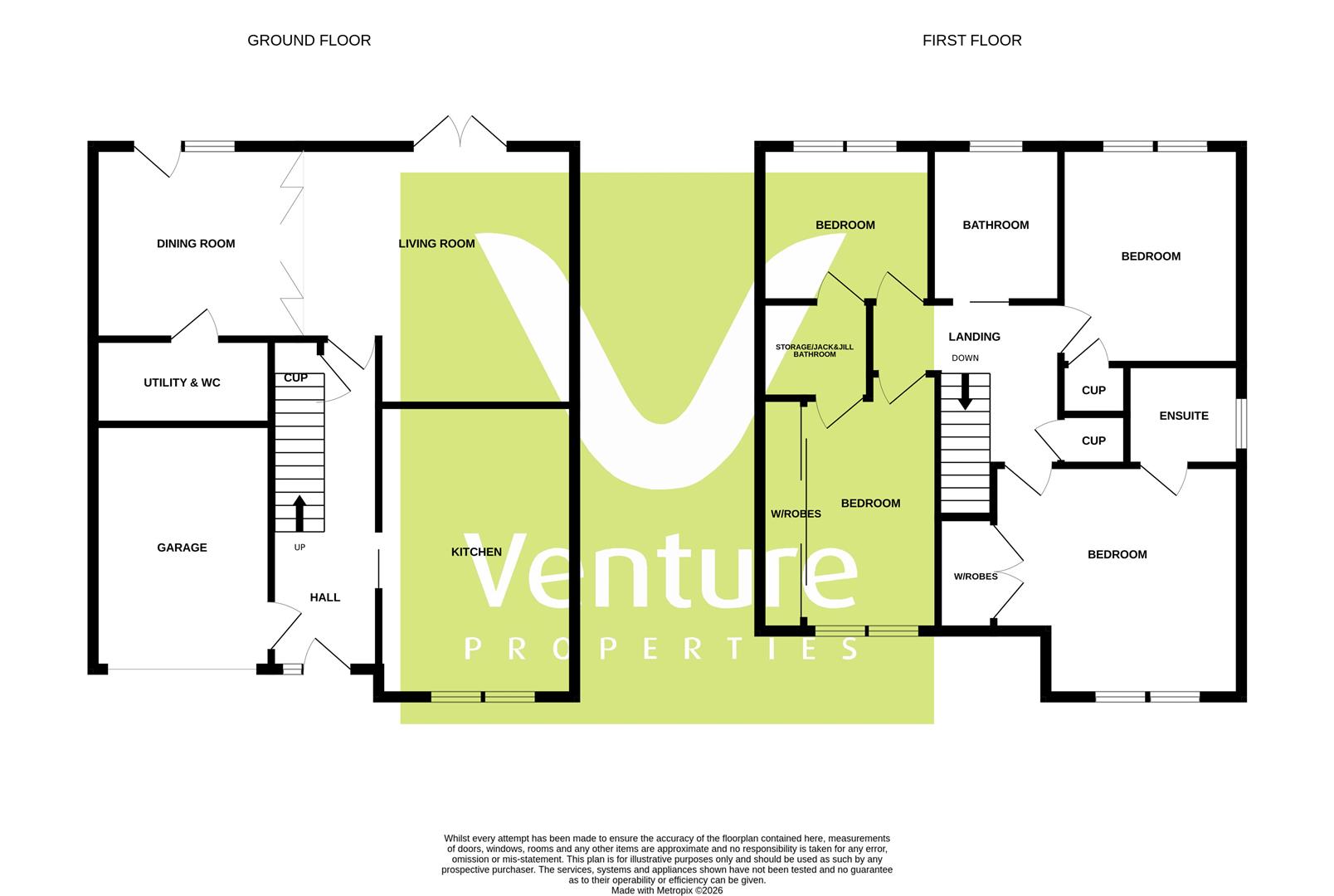 2, Witton Villas, Durham floorplan