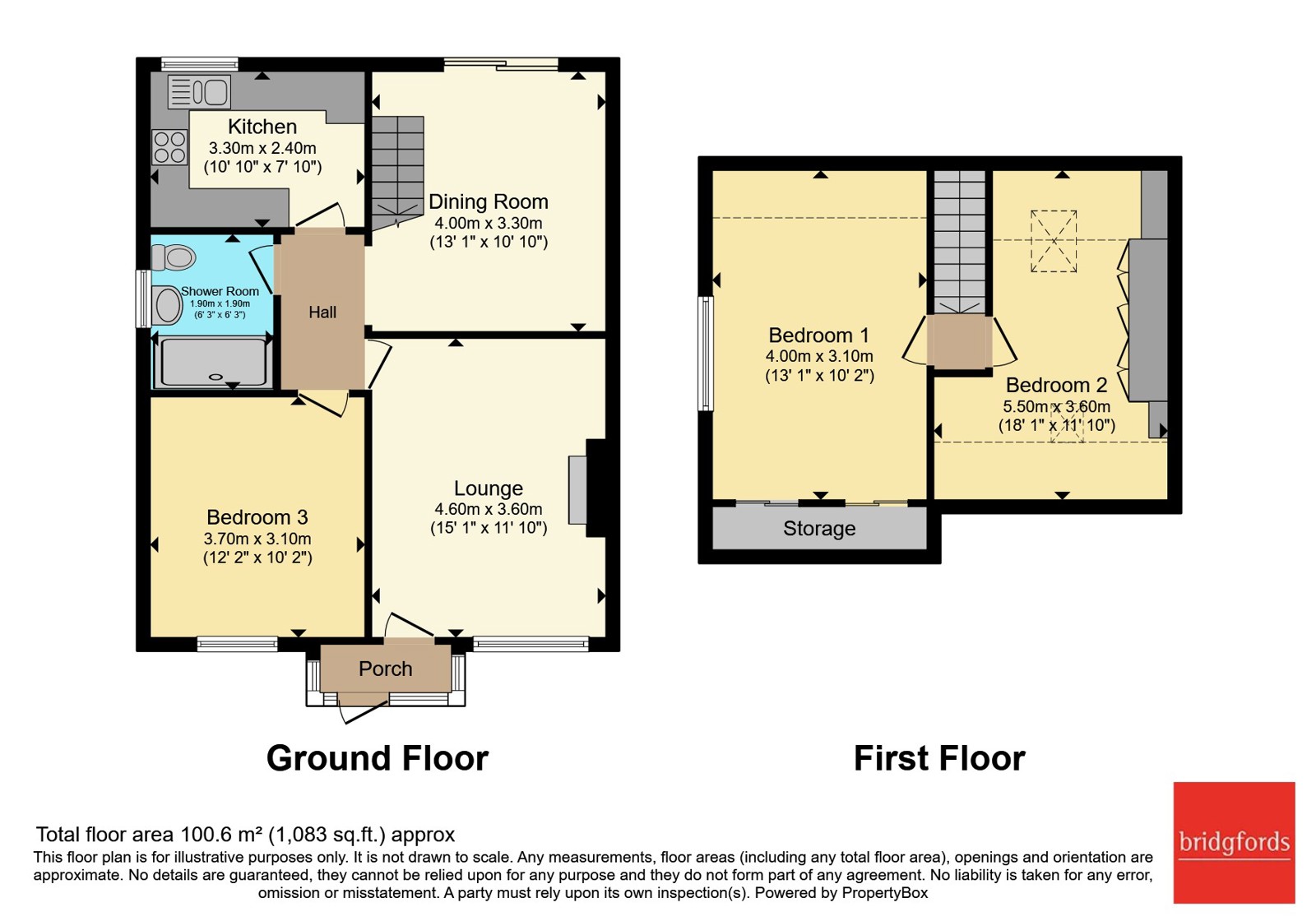 11A,, Central Drive, Derbyshire floorplan