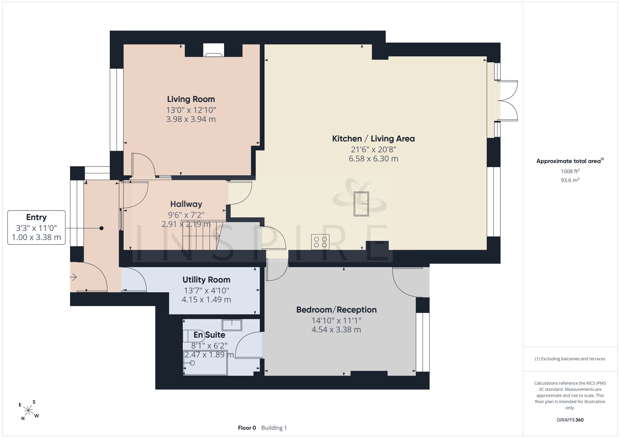 18 Longwood View, Crawley floorplan