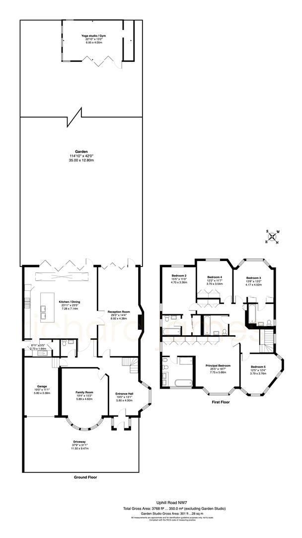 45, Uphill Road, London floorplan