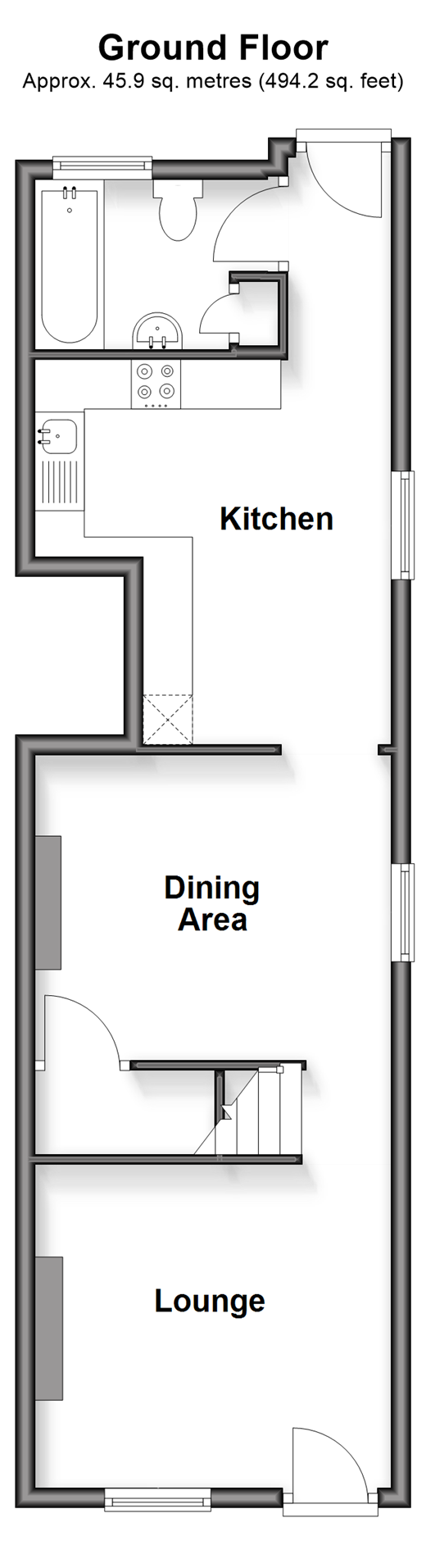 Nelson Street, Ryde floorplan