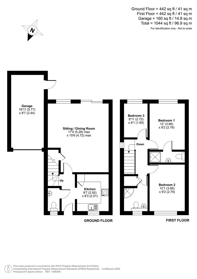 9, Goldwire Drive, Chandler's Ford floorplan