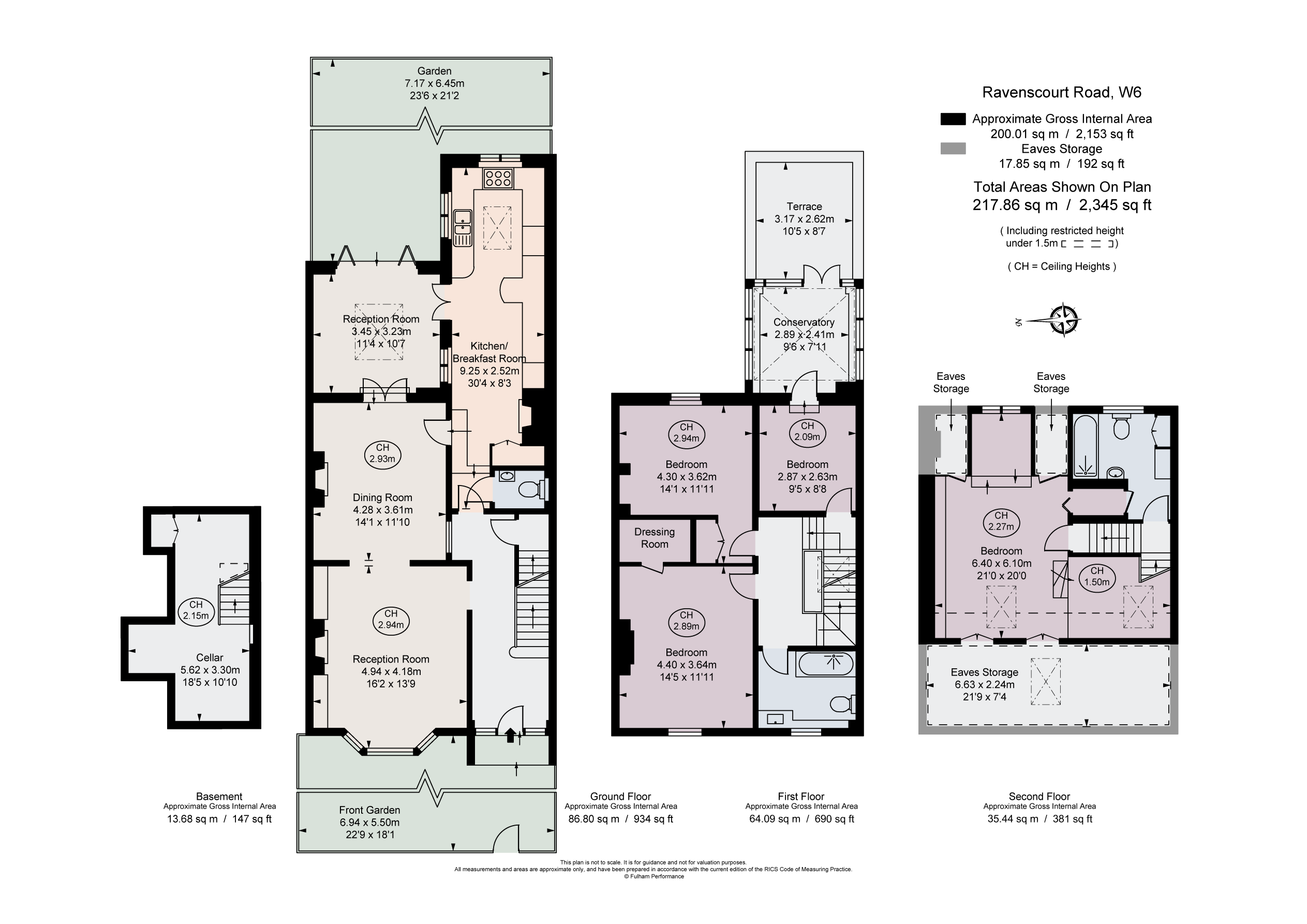 Ravenscourt Road, London W6, 4 bedroom terraced house for sale