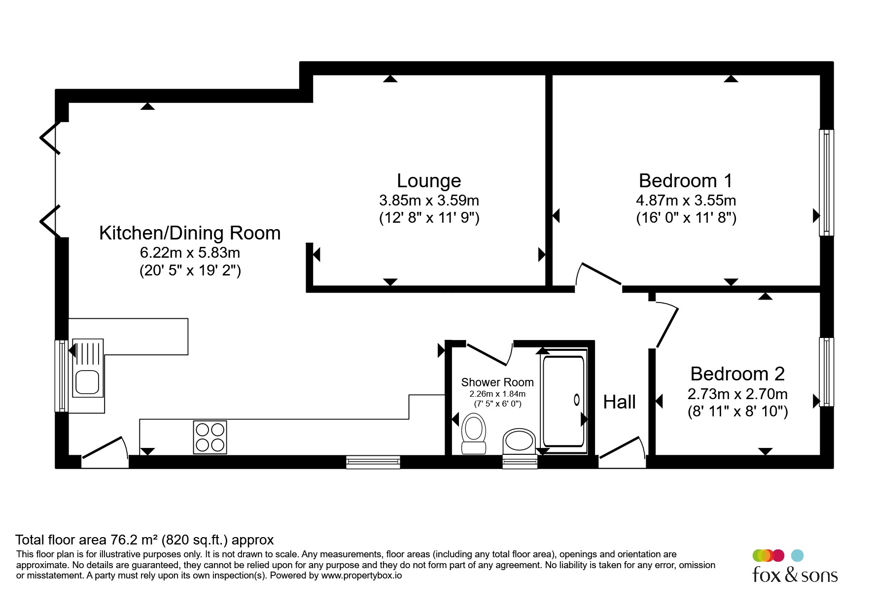 20, Harold Close, Pevensey floorplan