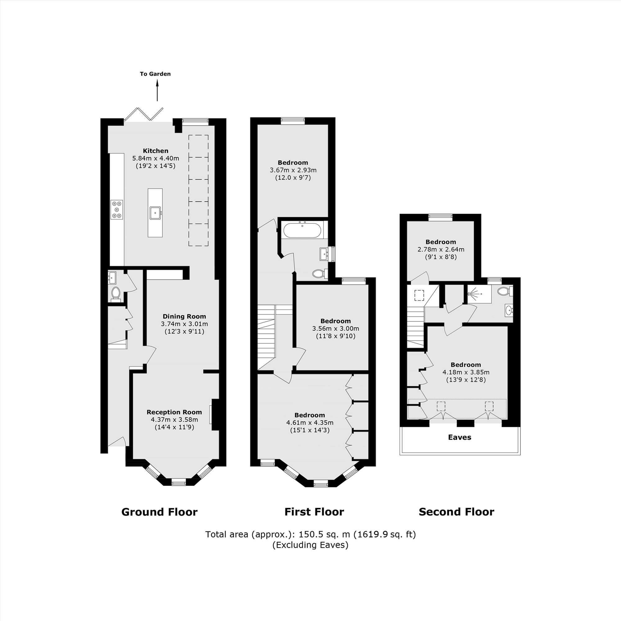 38, Haverhill Road, London floorplan