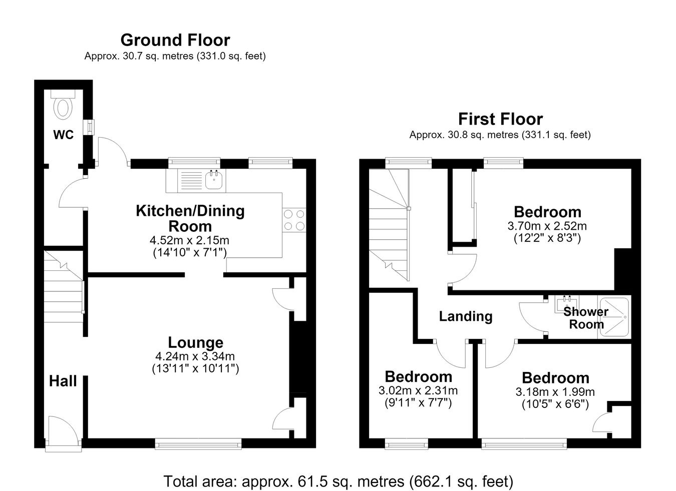 13, Noahs Ark Terrace, Dover floorplan