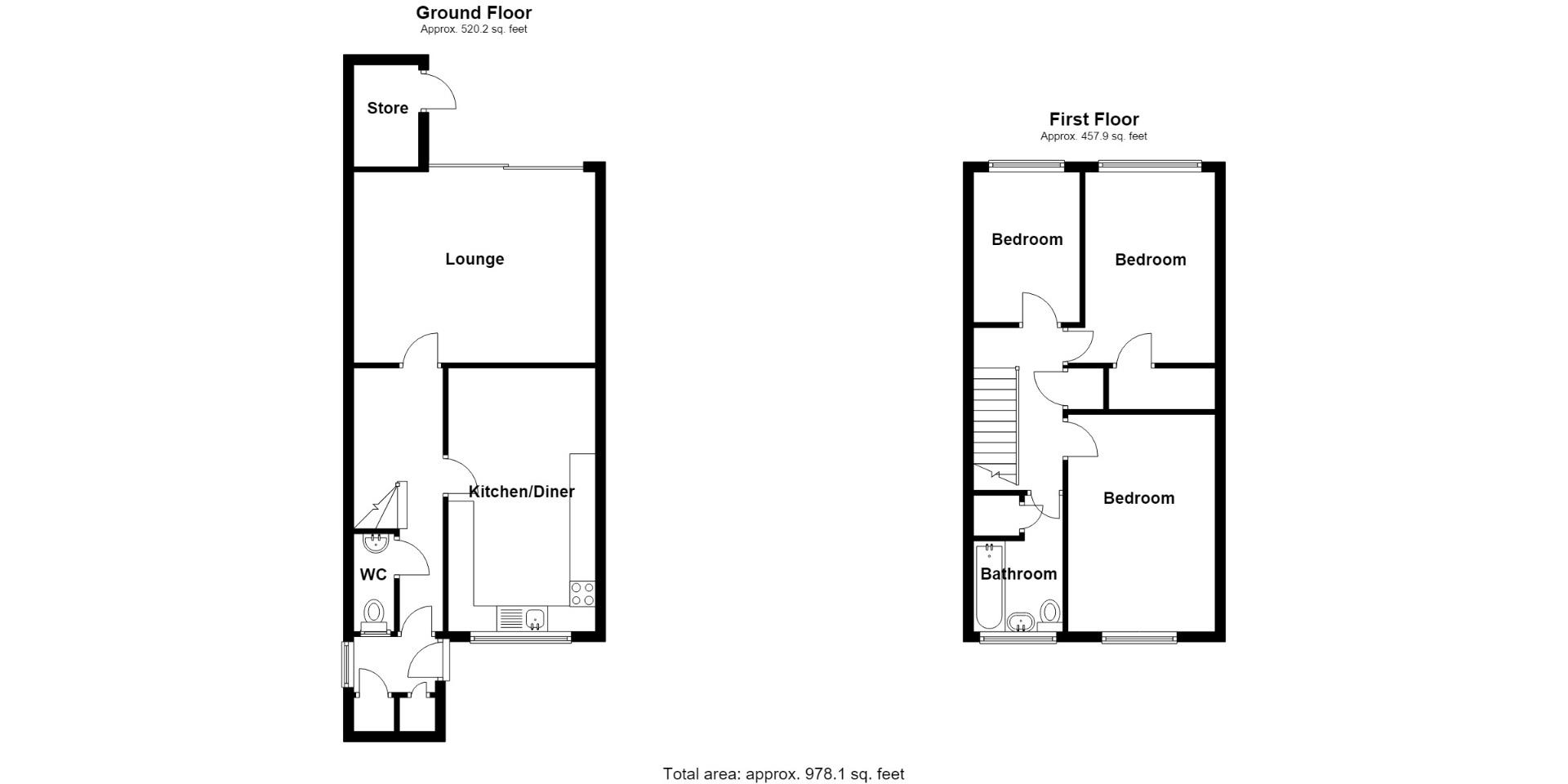 10, Roach Close, Chelmsley Wood floorplan