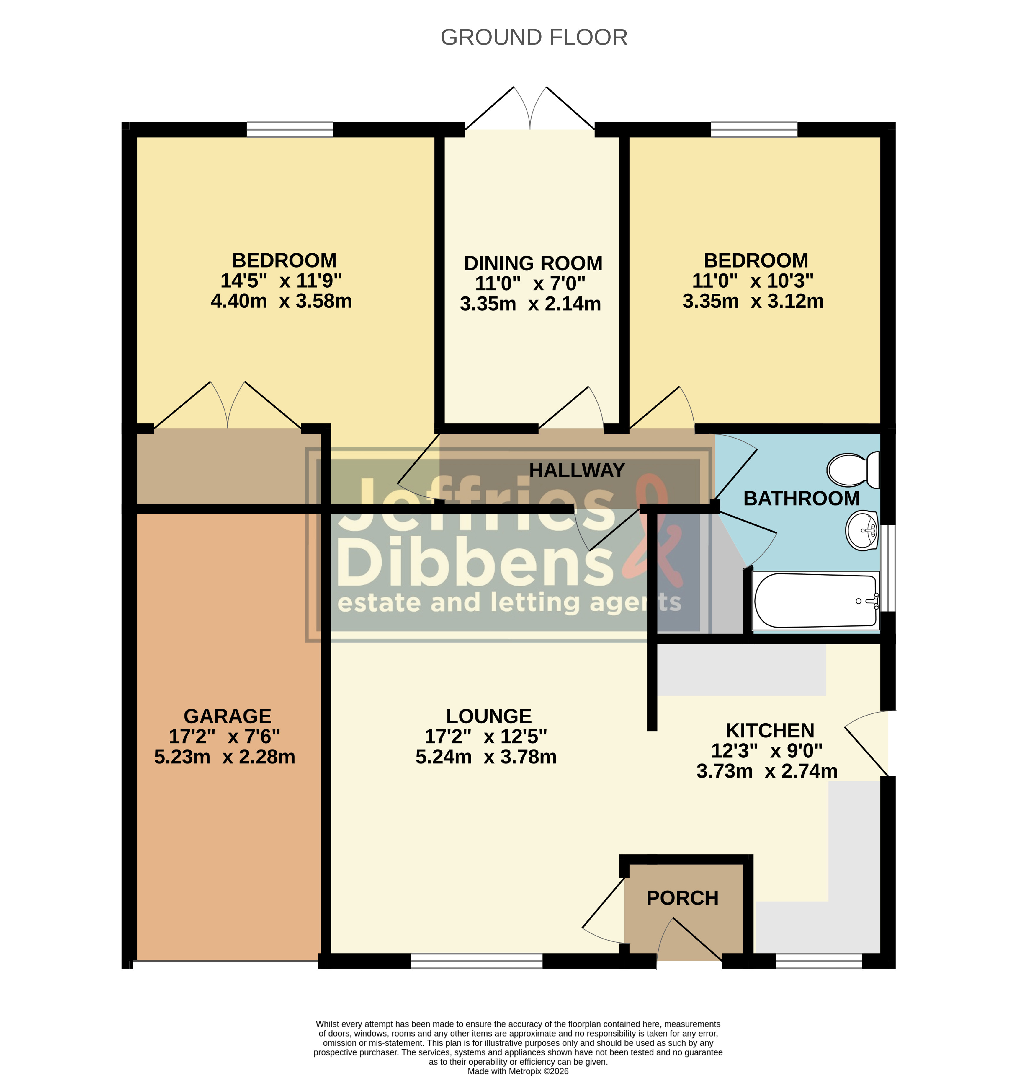 47, Malvern Avenue, Fareham floorplan