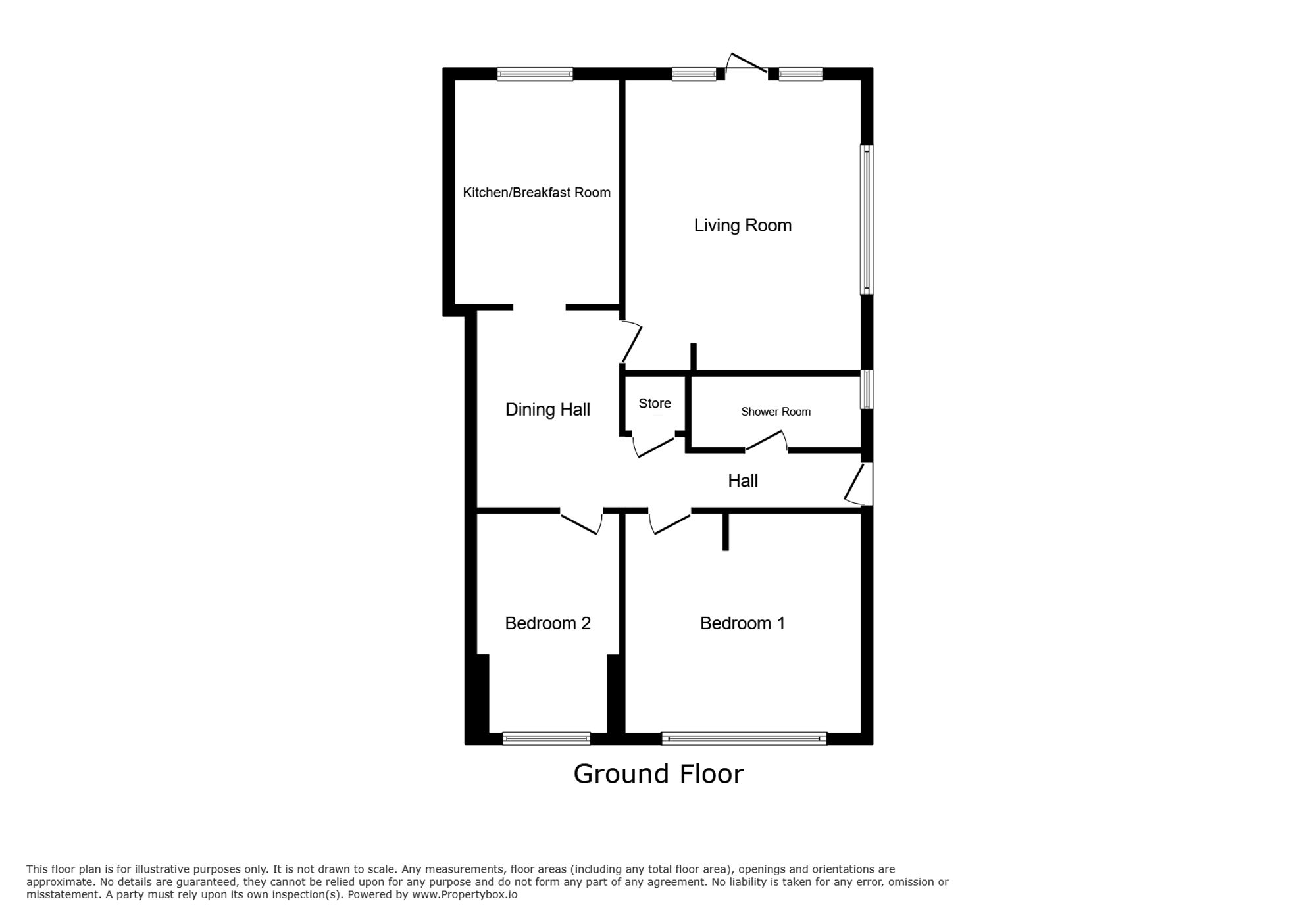 Clinton Lodge Parsonage Lane, Winchelsea floorplan