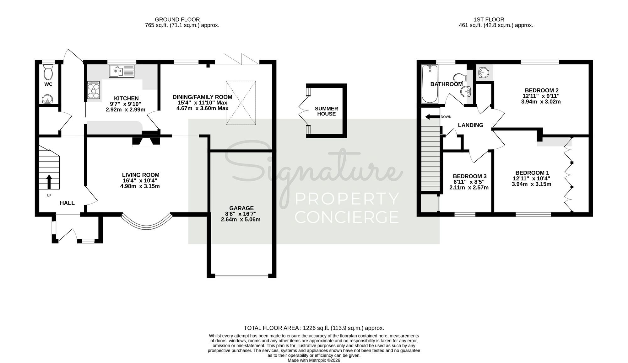 52 Badshot Park, Farnham floorplan
