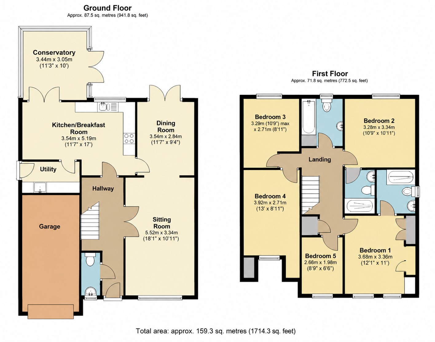 16, Danesbury Meadows, New Milton floorplan