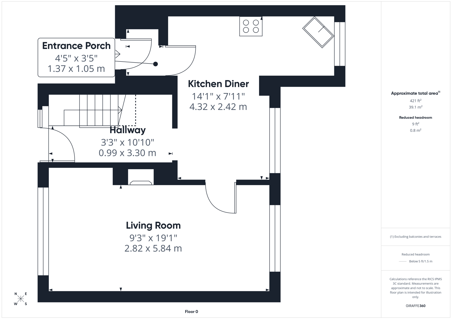 9, Valley Ridge, Leeds floorplan