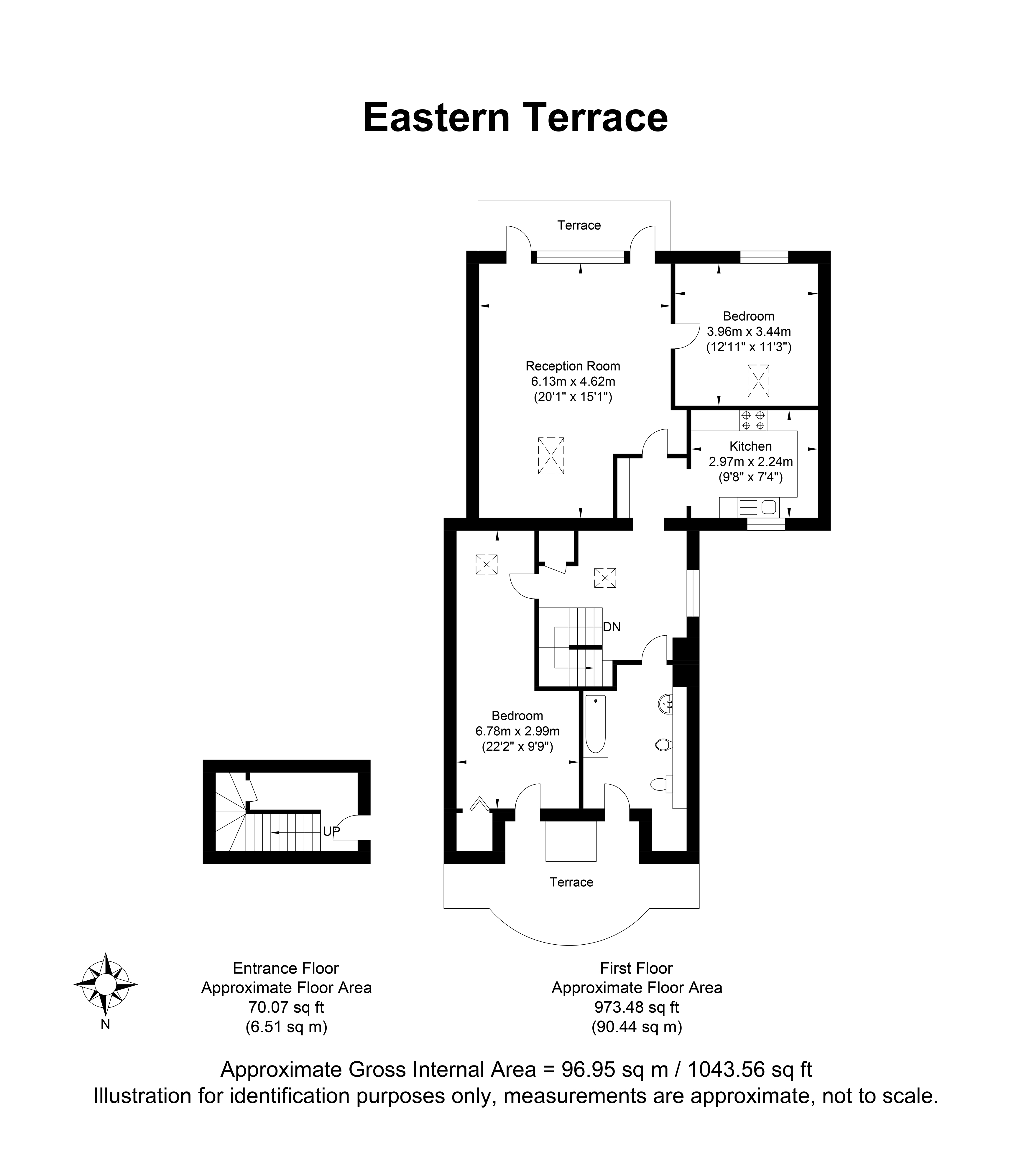 6, Eastern Terrace, Brighton floorplan