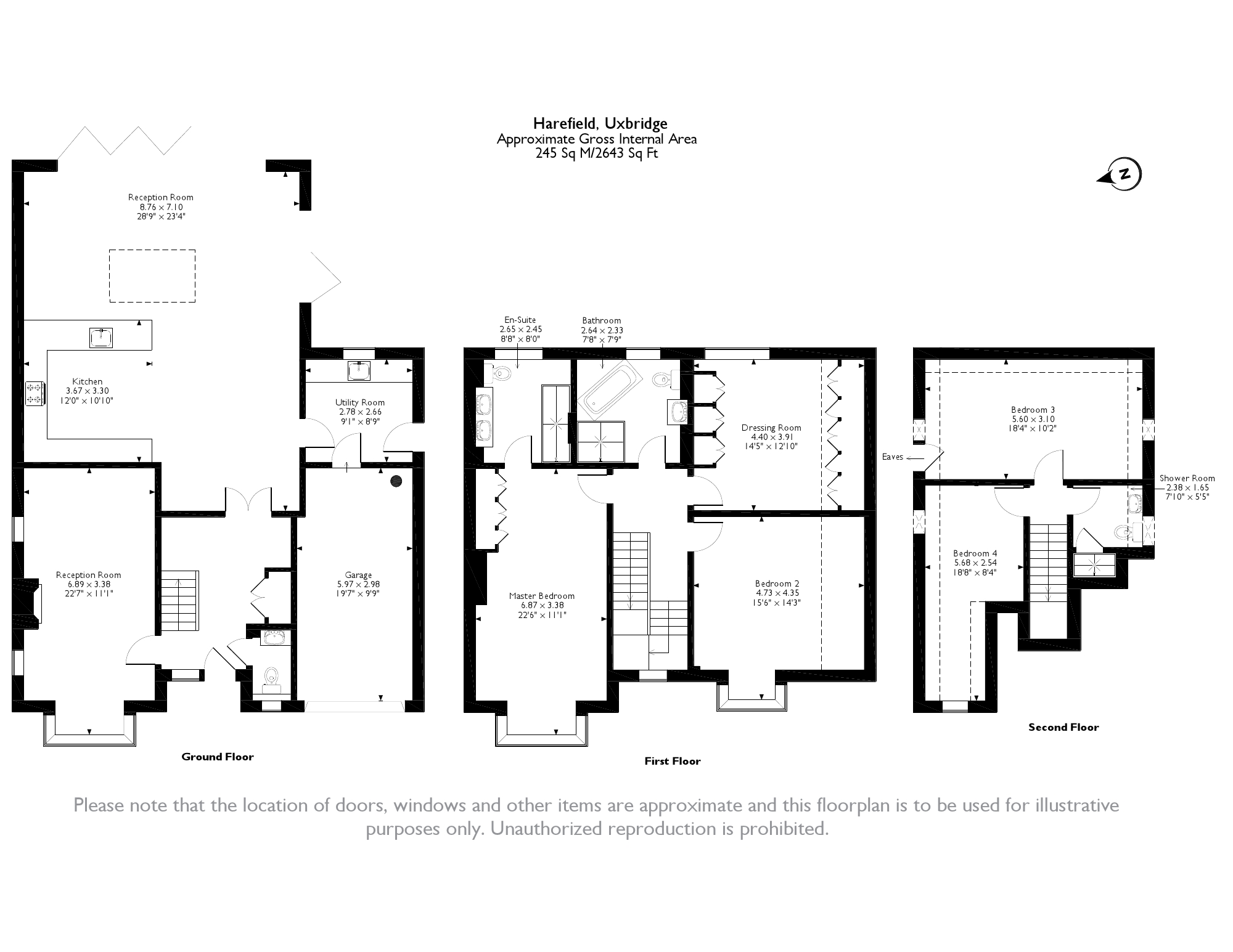 4 Bedrooms Detached house for sale in Hambleton Close, Harefield, Middlesex UB9