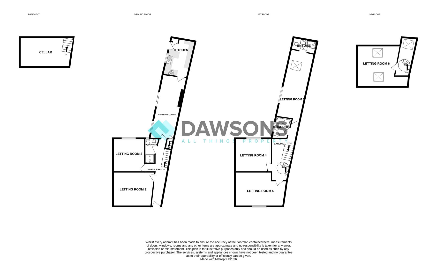 19, George Street, Swansea floorplan