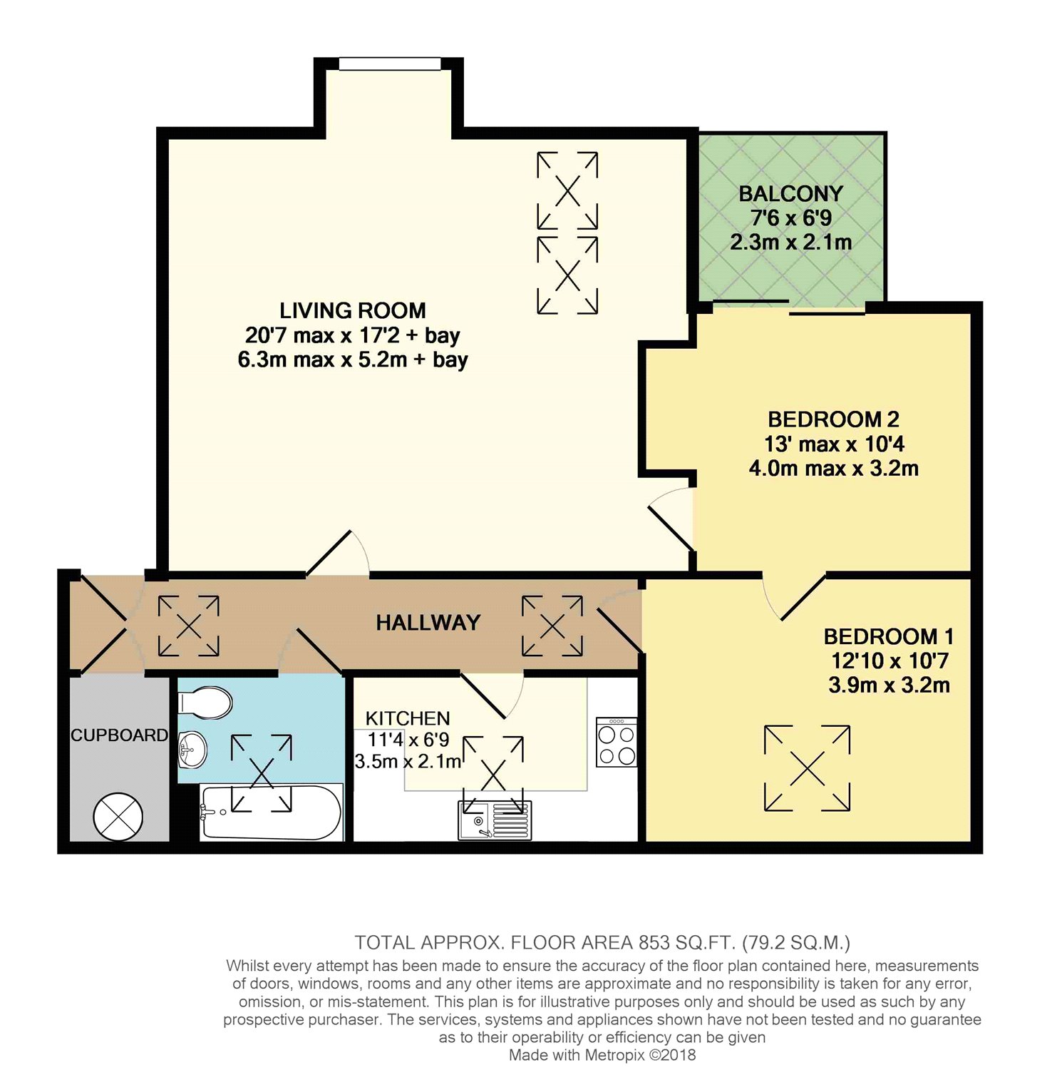 15 Richmond House,, Lawrence Square, North Yorkshire floorplan