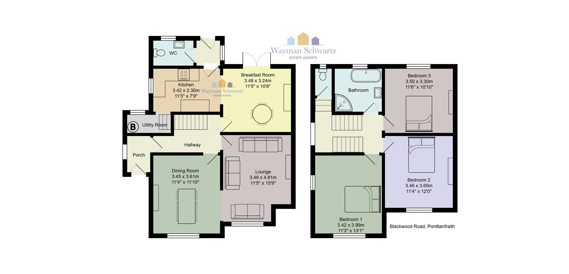 The Meadows, 47, Blackwood Road, Blackwood floorplan