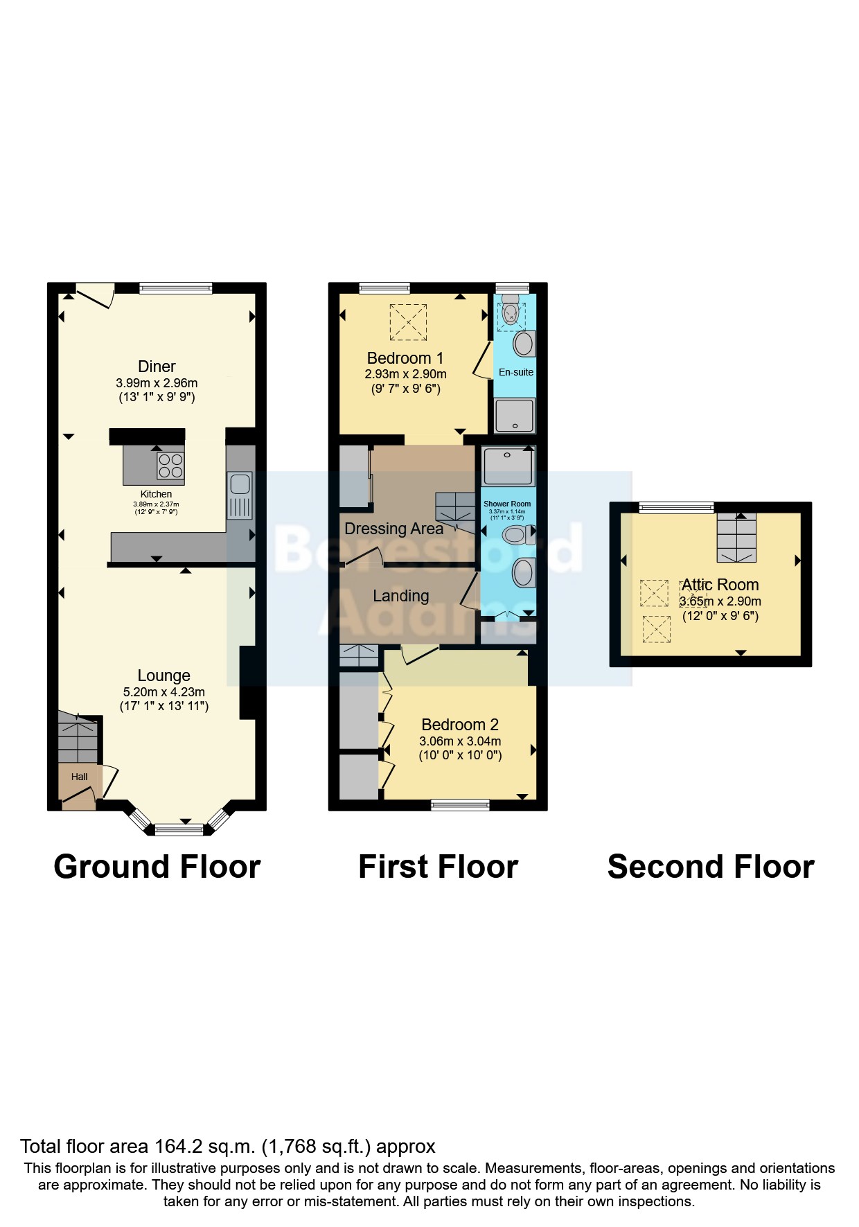 4, Cyll Terrace, Conwy floorplan