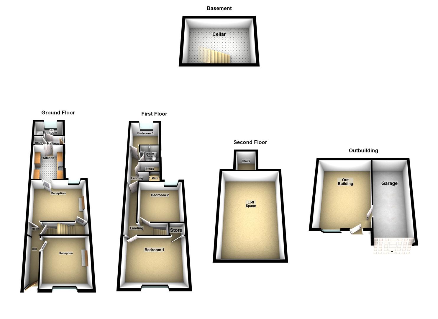 50, Wright Road, Birmingham floorplan