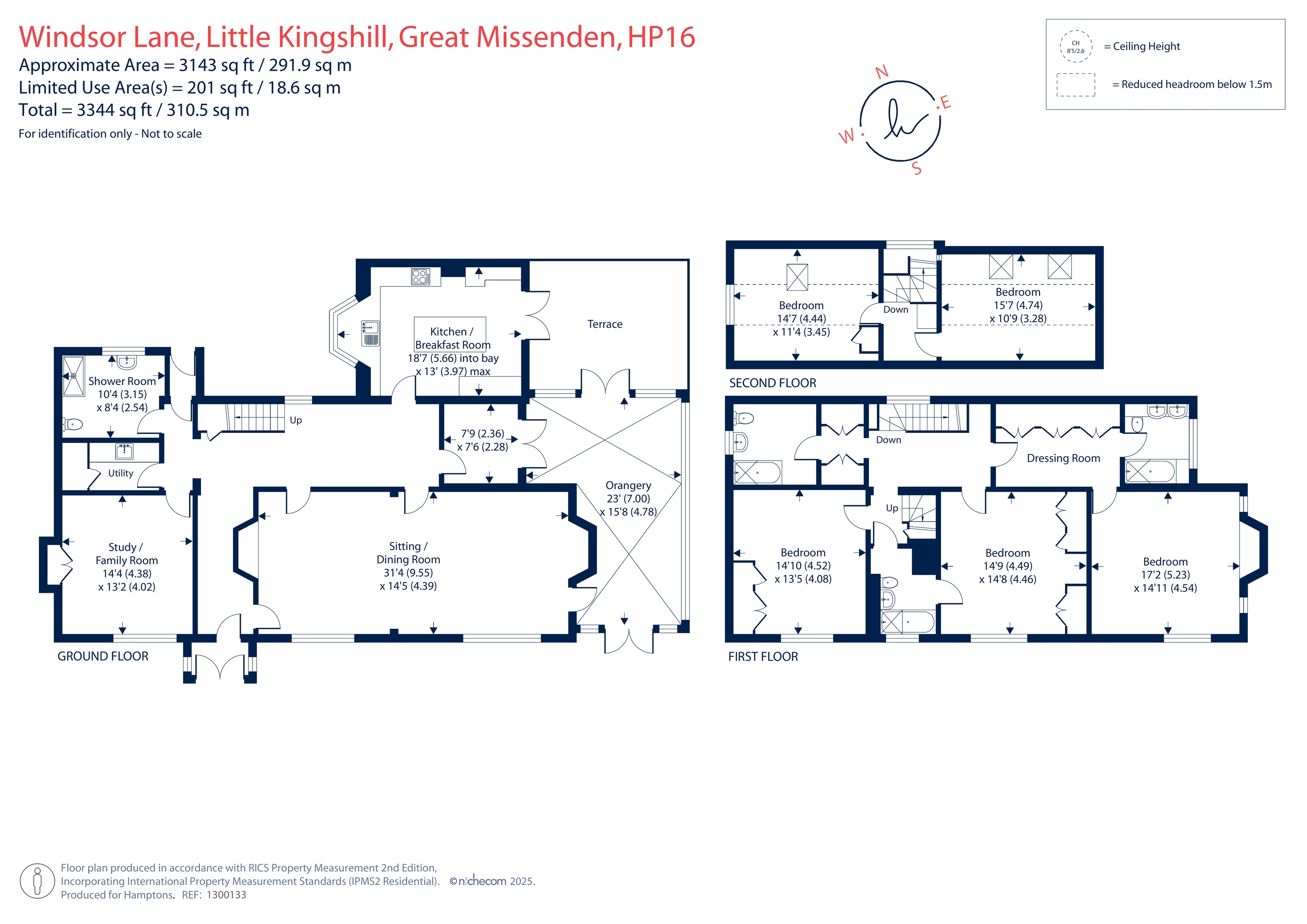 The Old Farmhouse, Windsor Lane, Little Kingshill floorplan