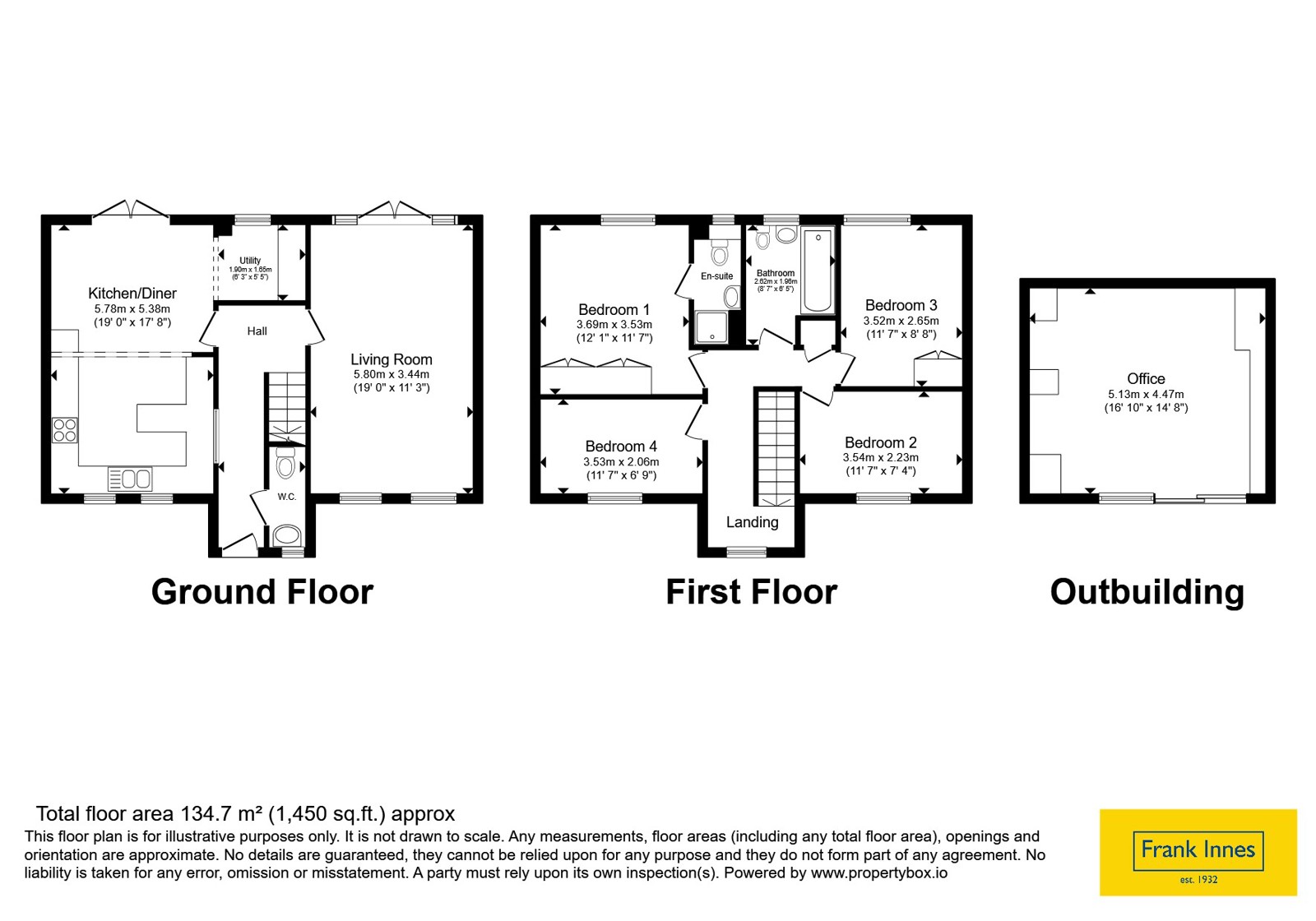 3, Watendlath Close, Nottingham floorplan