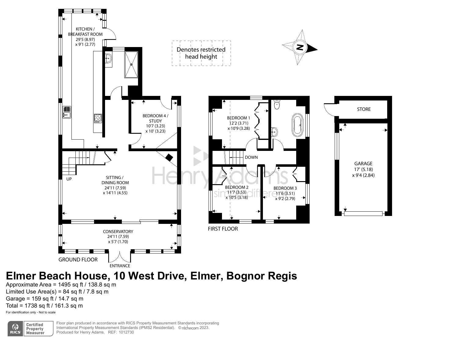 Elmer Beach House, 10 West Drive, Elmer, Bognor Regis, West Sussex PO22