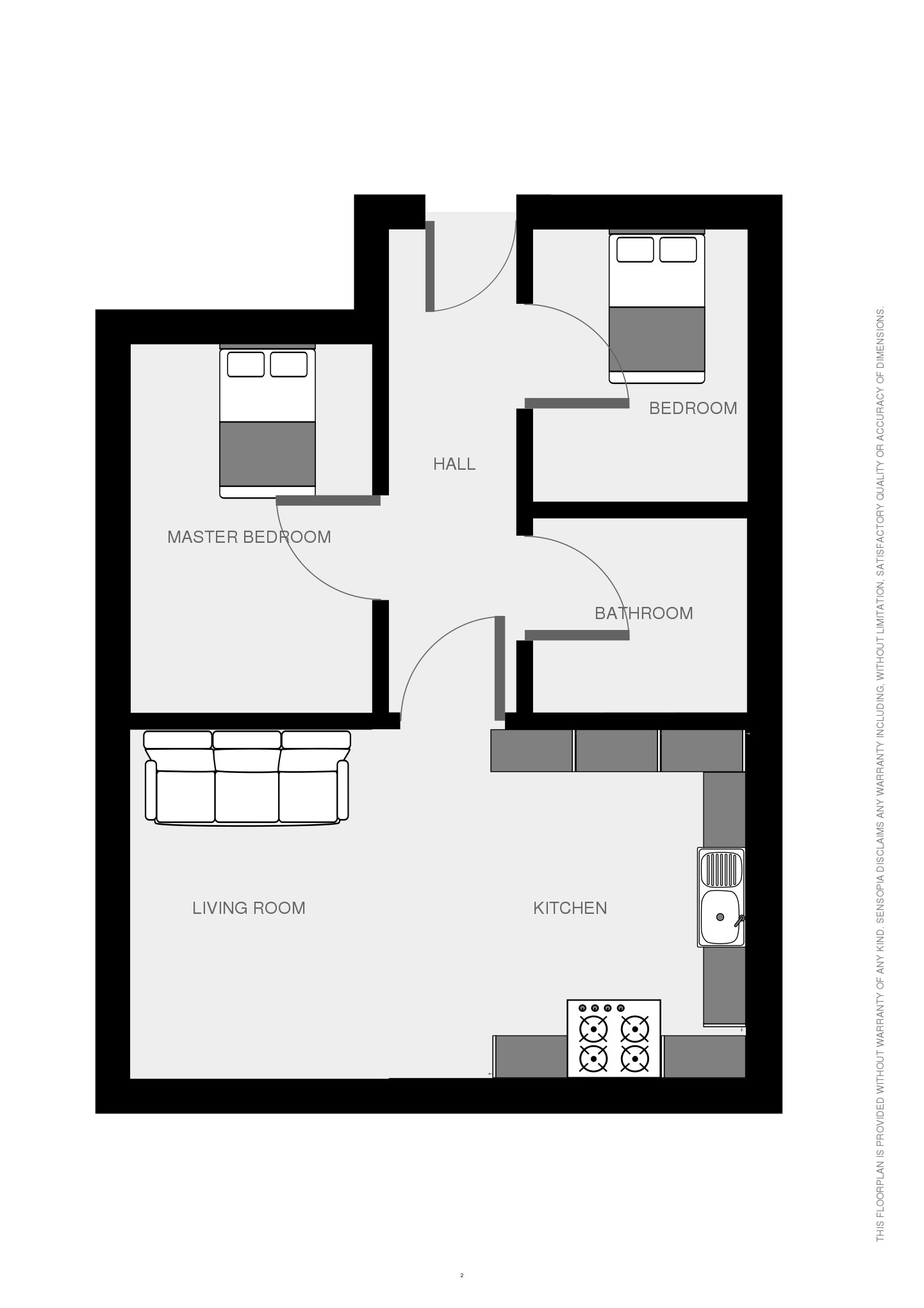 2 Bedrooms Flat to rent in Beaufort Square, Windsor Village, Cardiff CF24