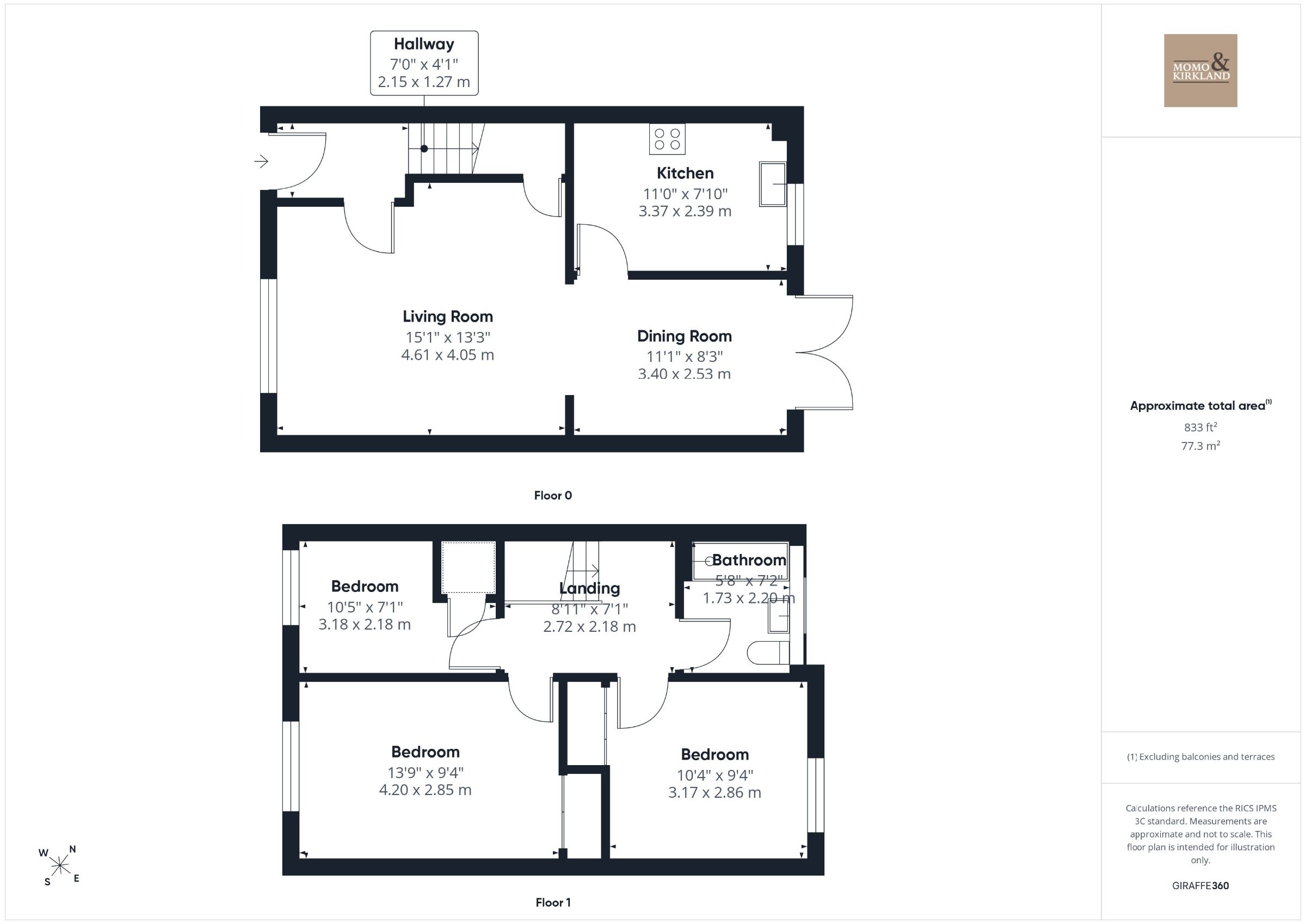 2 Vincent Court, Bellshill floorplan