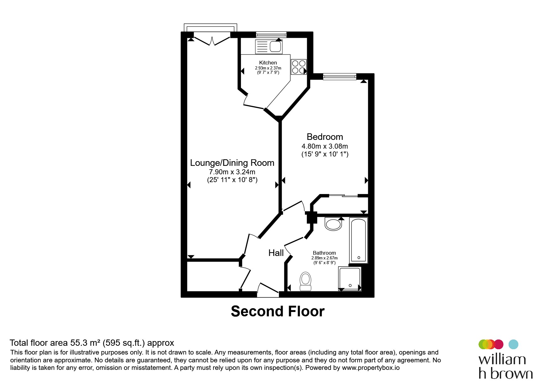 35, Goodes Court, Royston floorplan
