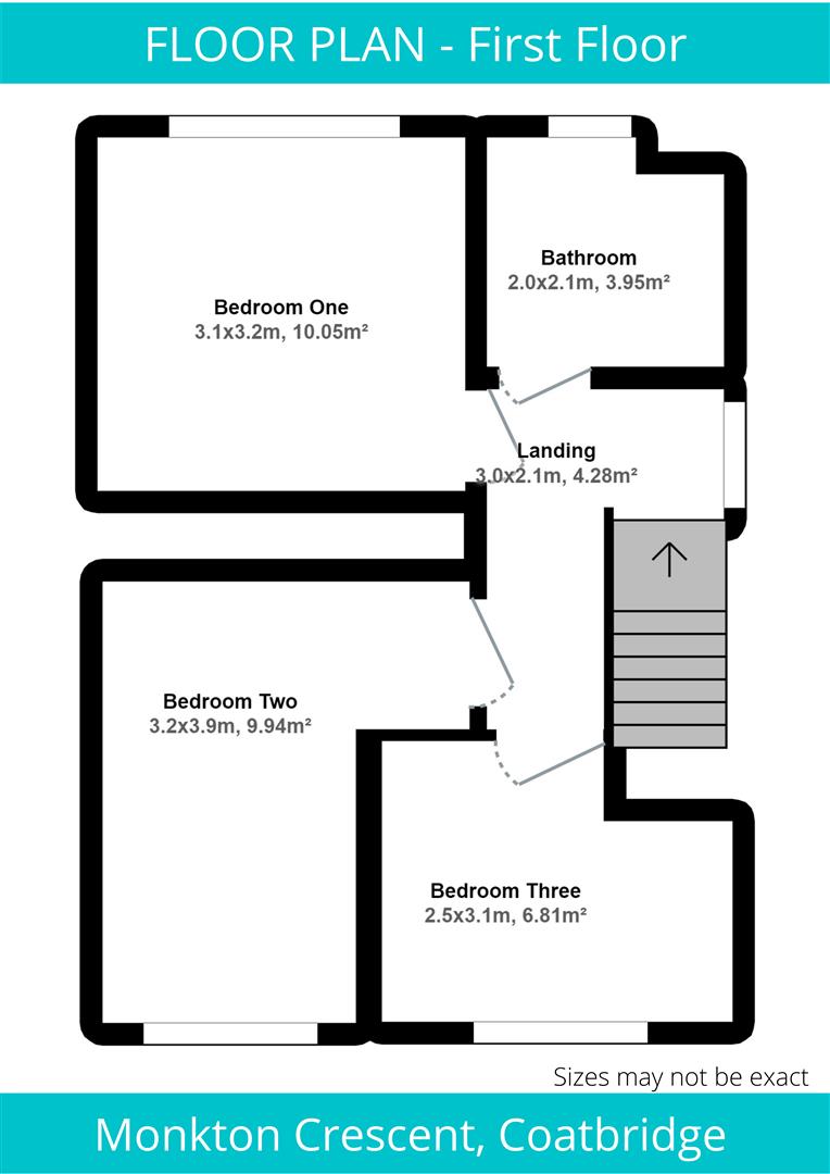 Monkton Crescent, Coatbridge ML5, 3 bedroom semidetached house for