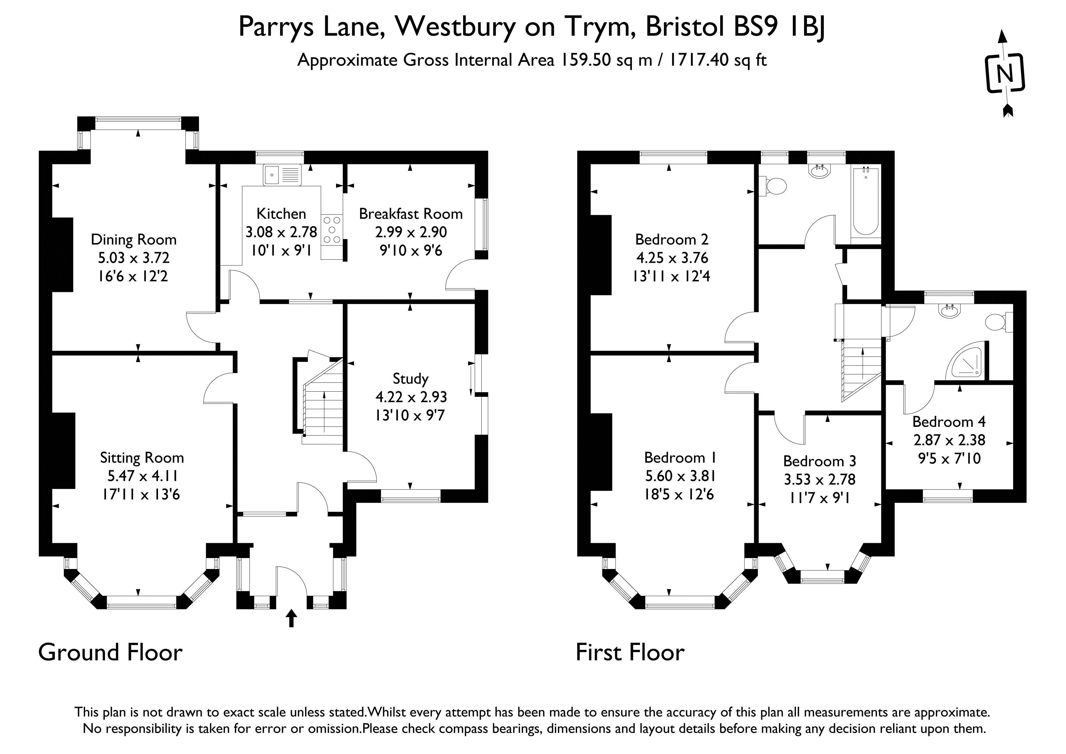 Parrys Lane, Bristol floorplan