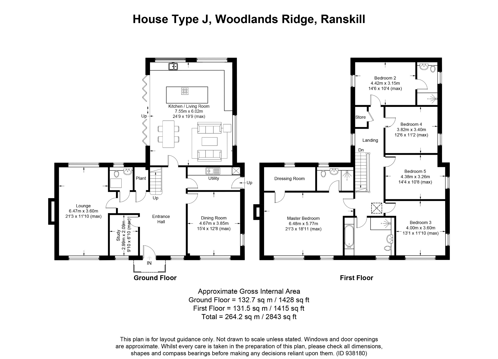 Plot 2 Woodlands Ridge, Ranskill, Nottinghamshire floorplan