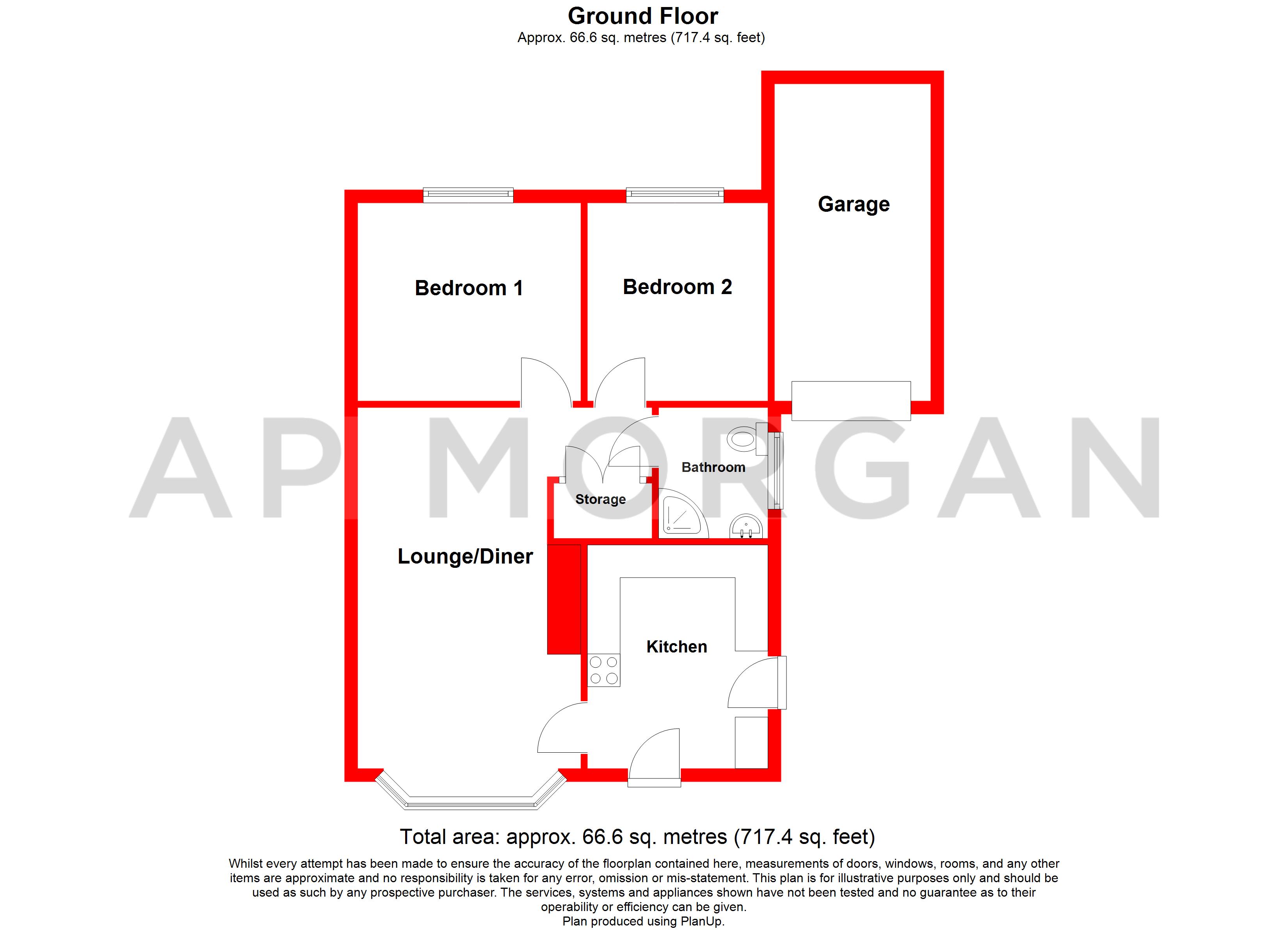 13, Southway Court, West Midlands floorplan