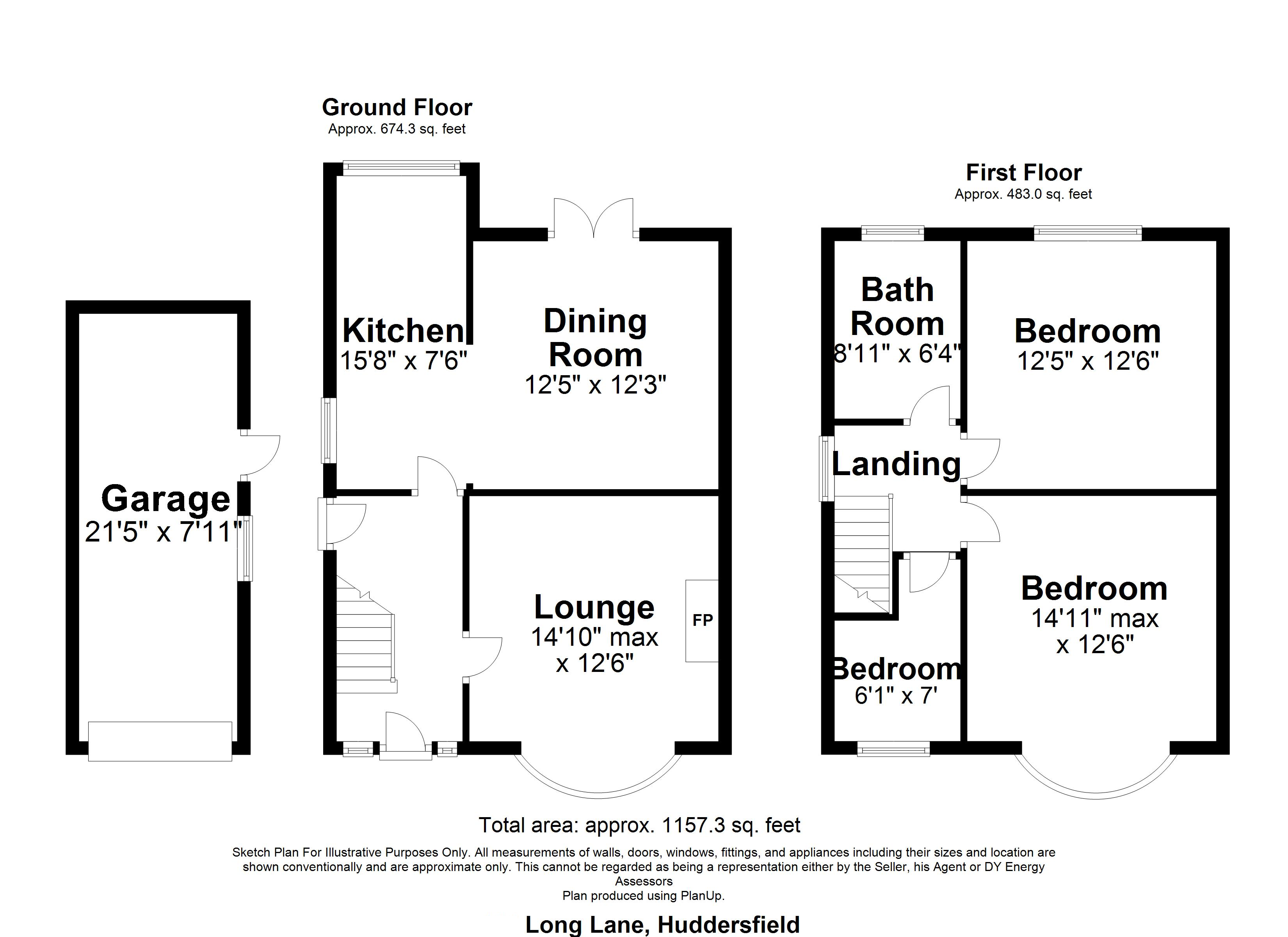 3 Bedrooms Semi-detached house for sale in Long Lane, Dalton, Huddersfield HD5