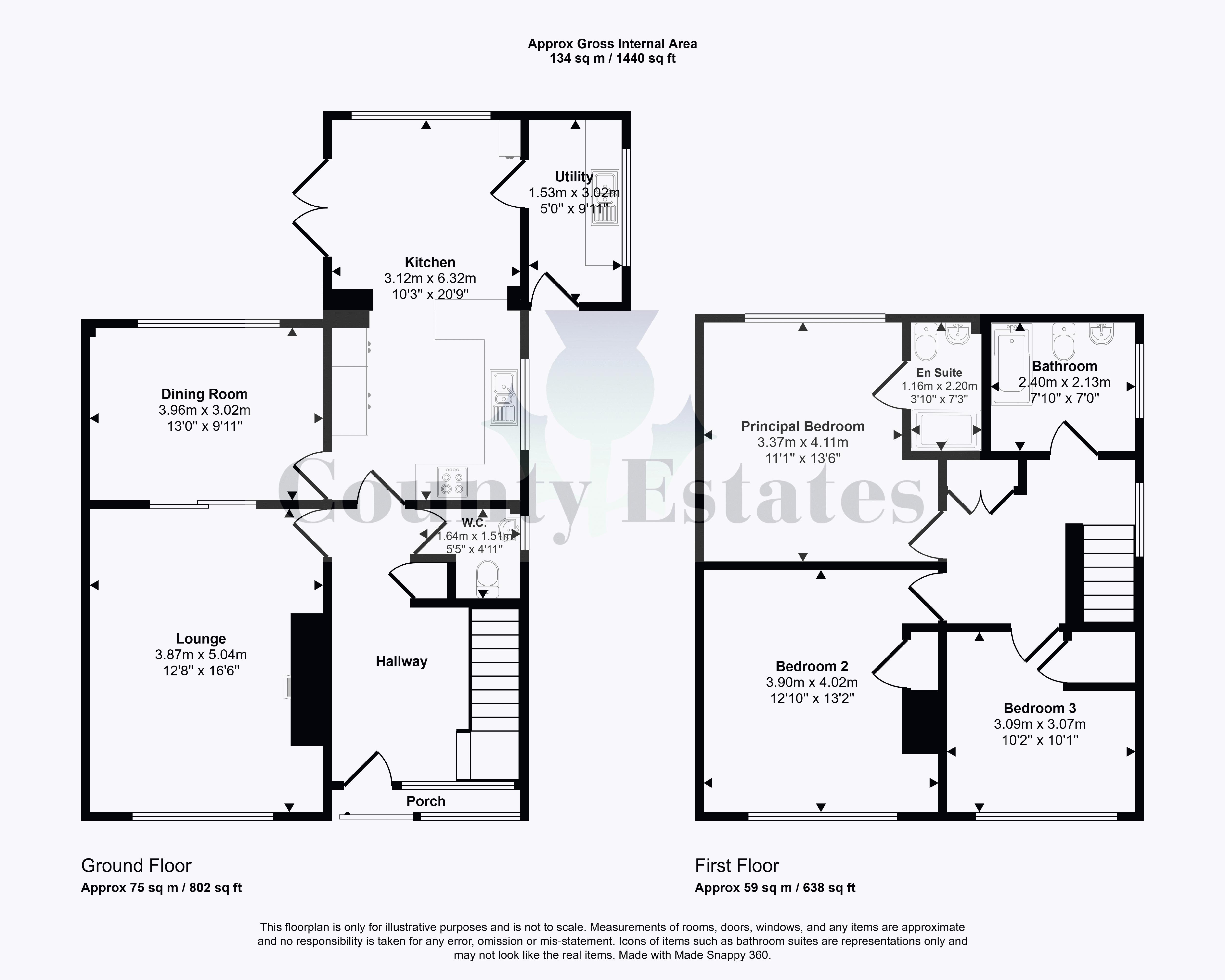 Broomknowe Drive, Kincardine floorplan