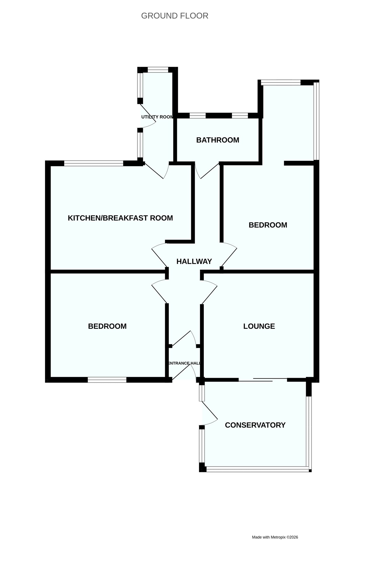 33 Prospect Place, Hayle Cornwall, Cornwall floorplan