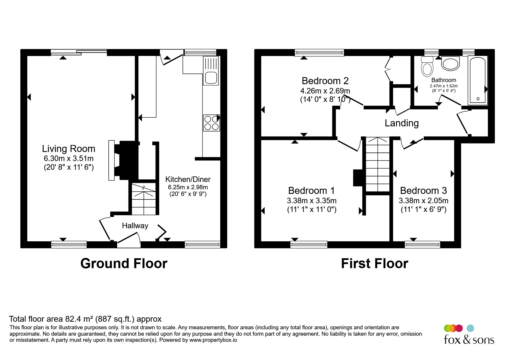 47, Erle Gardens, Plymouth floorplan