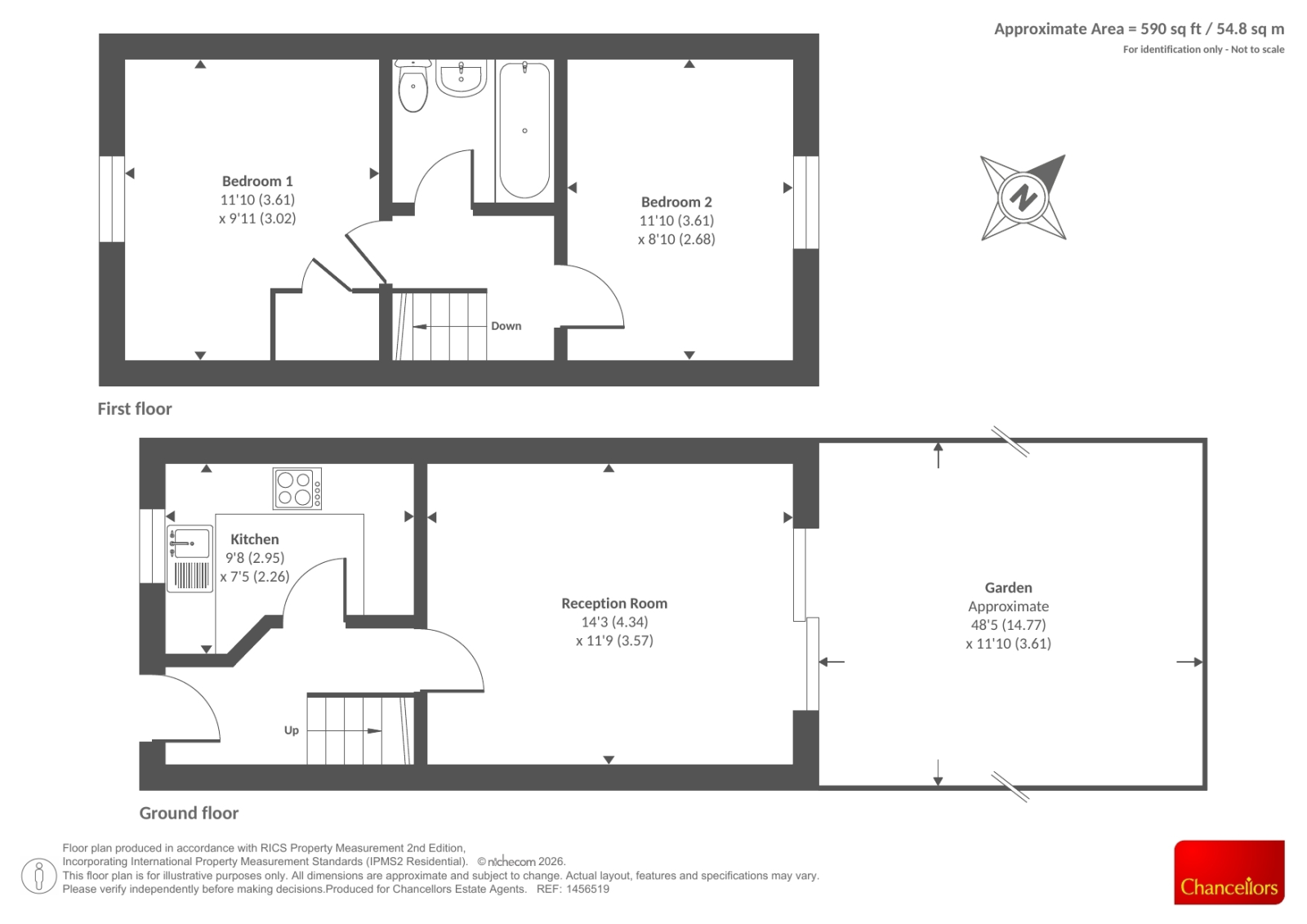 31, Ablett Close, Oxford floorplan