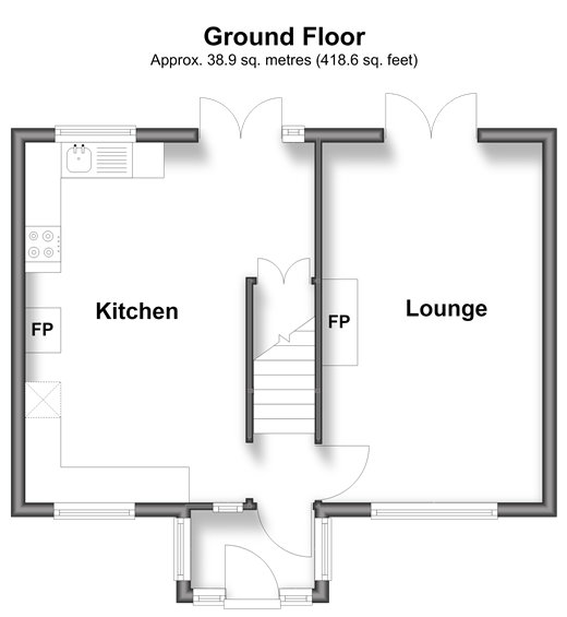 Bankfield Way Goudhurst, Tonbridge floorplan