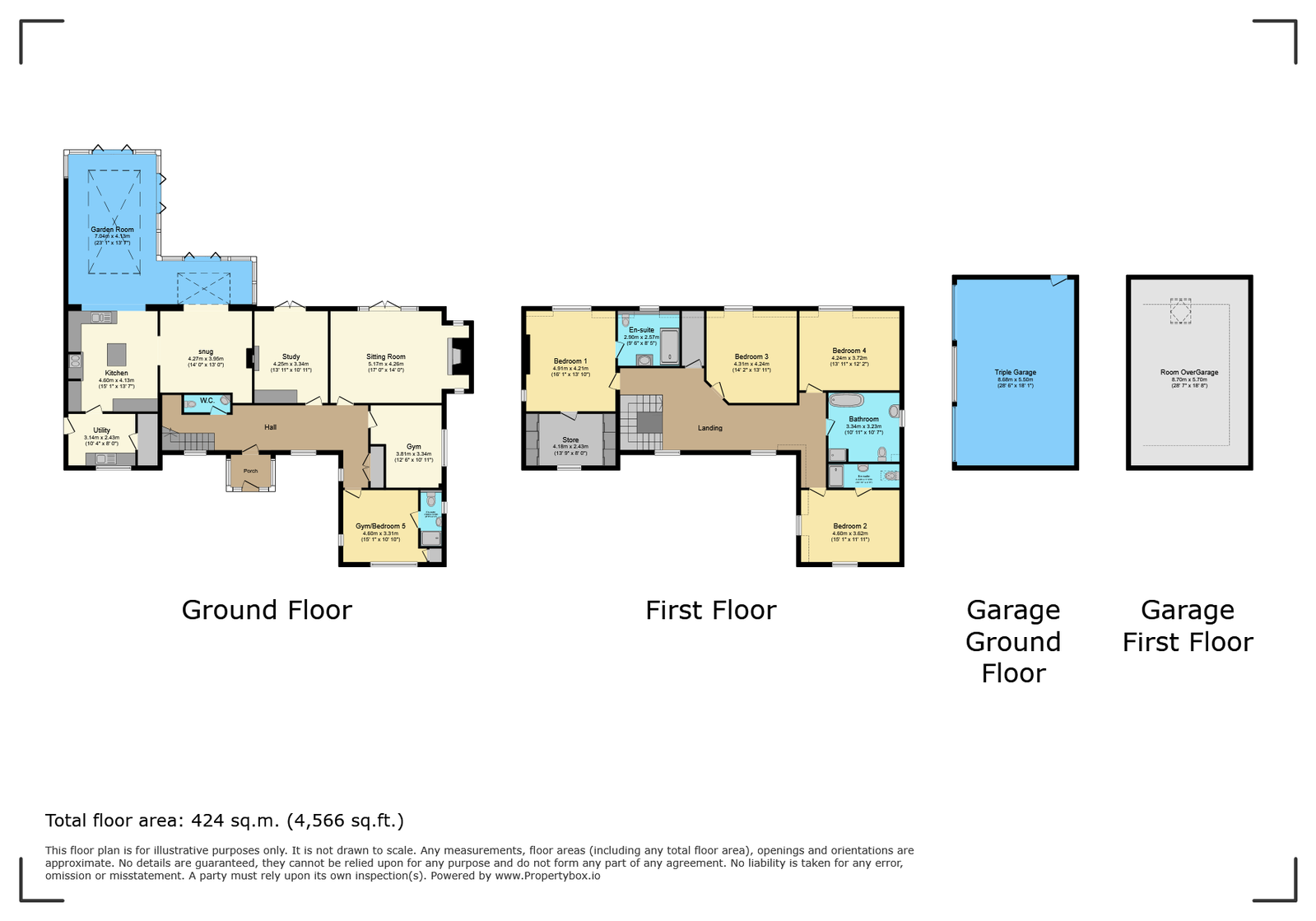 1, Gipsy Lane, Leicester floorplan