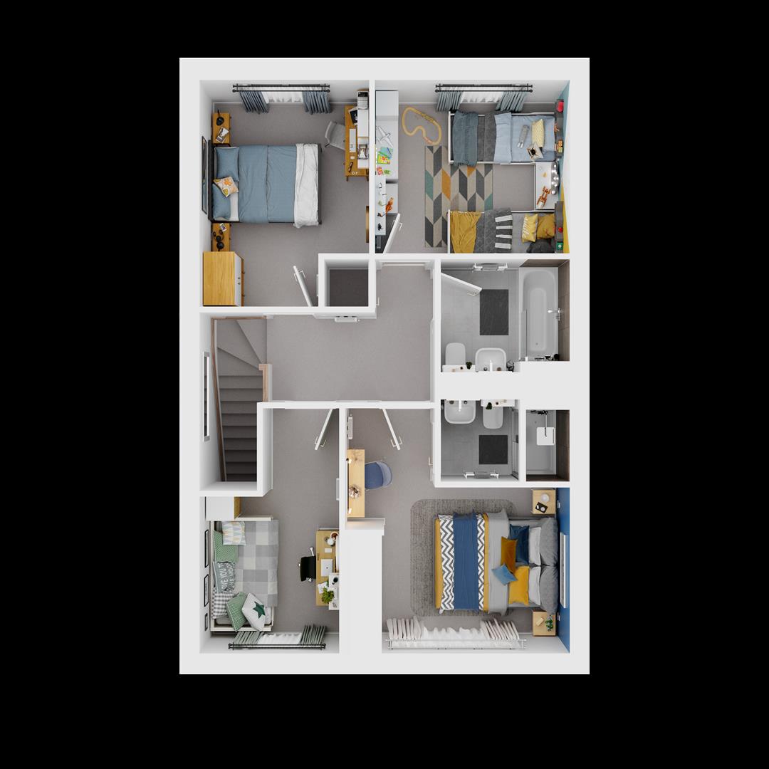 65, Spinney Way, Bolton floorplan