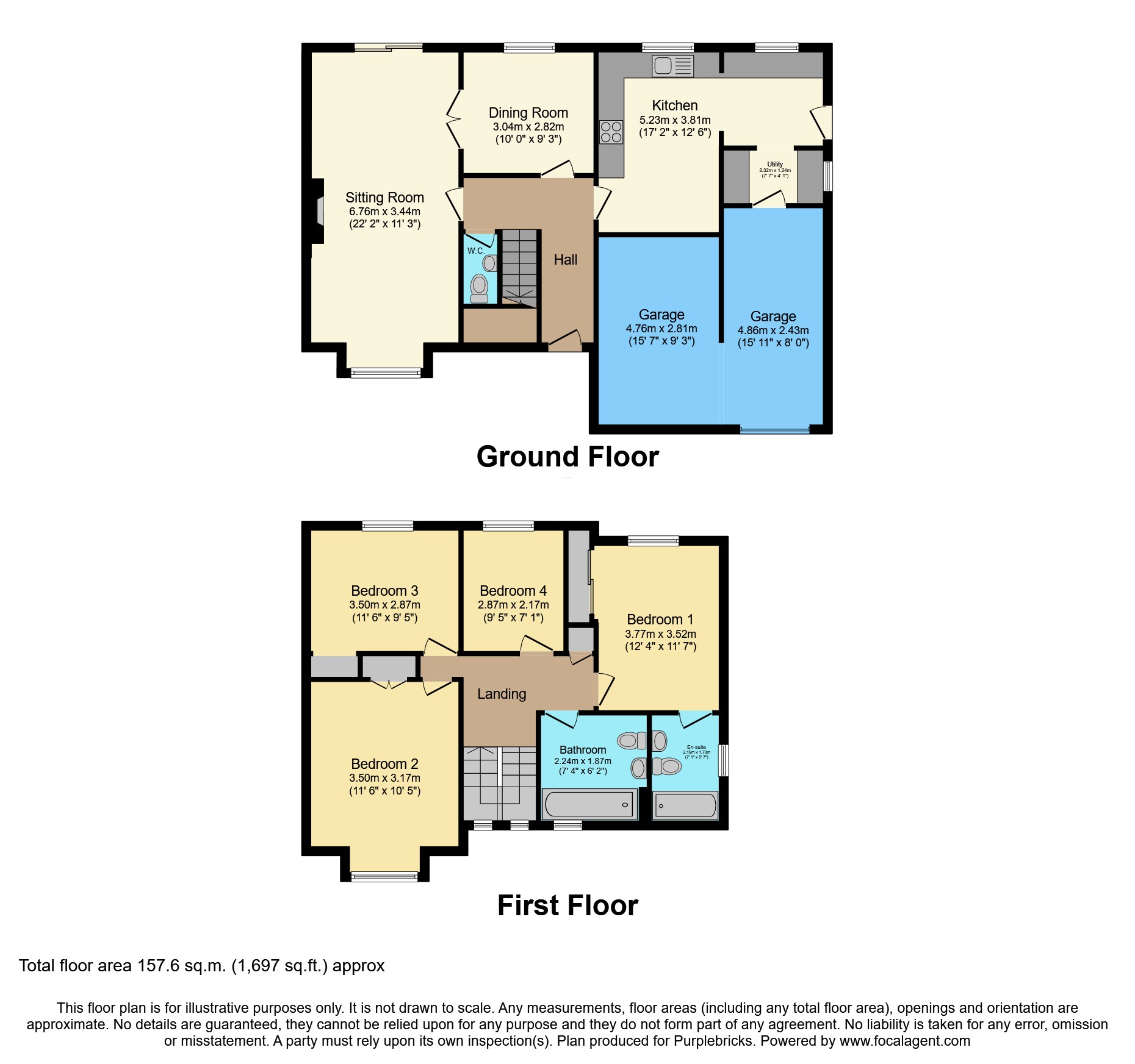 39, Normandy Way, Bletchley, Milton Keynes floorplan