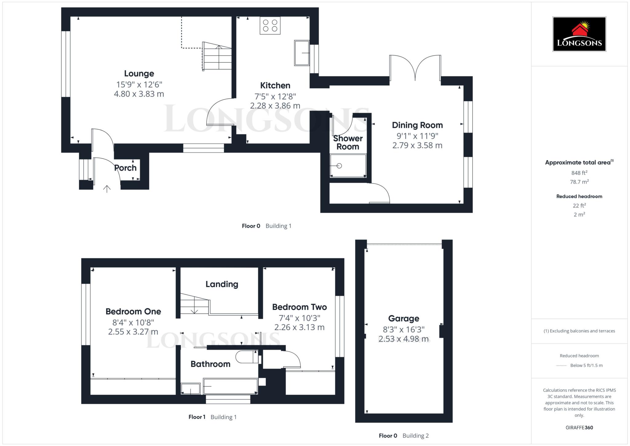 2, Wordsworth Drive, Dereham floorplan